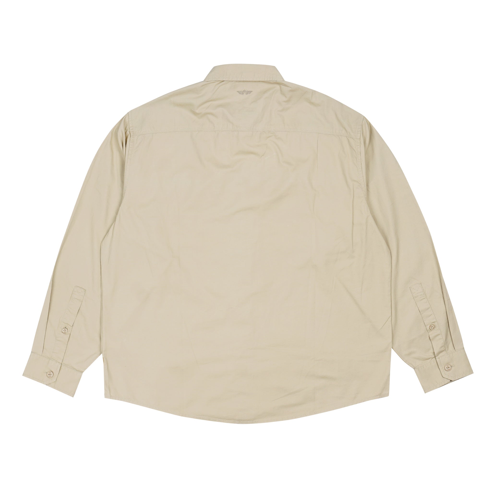MGee Kemeja Kerja Pria Lengan Panjang Outdoor Camper C037 Cream