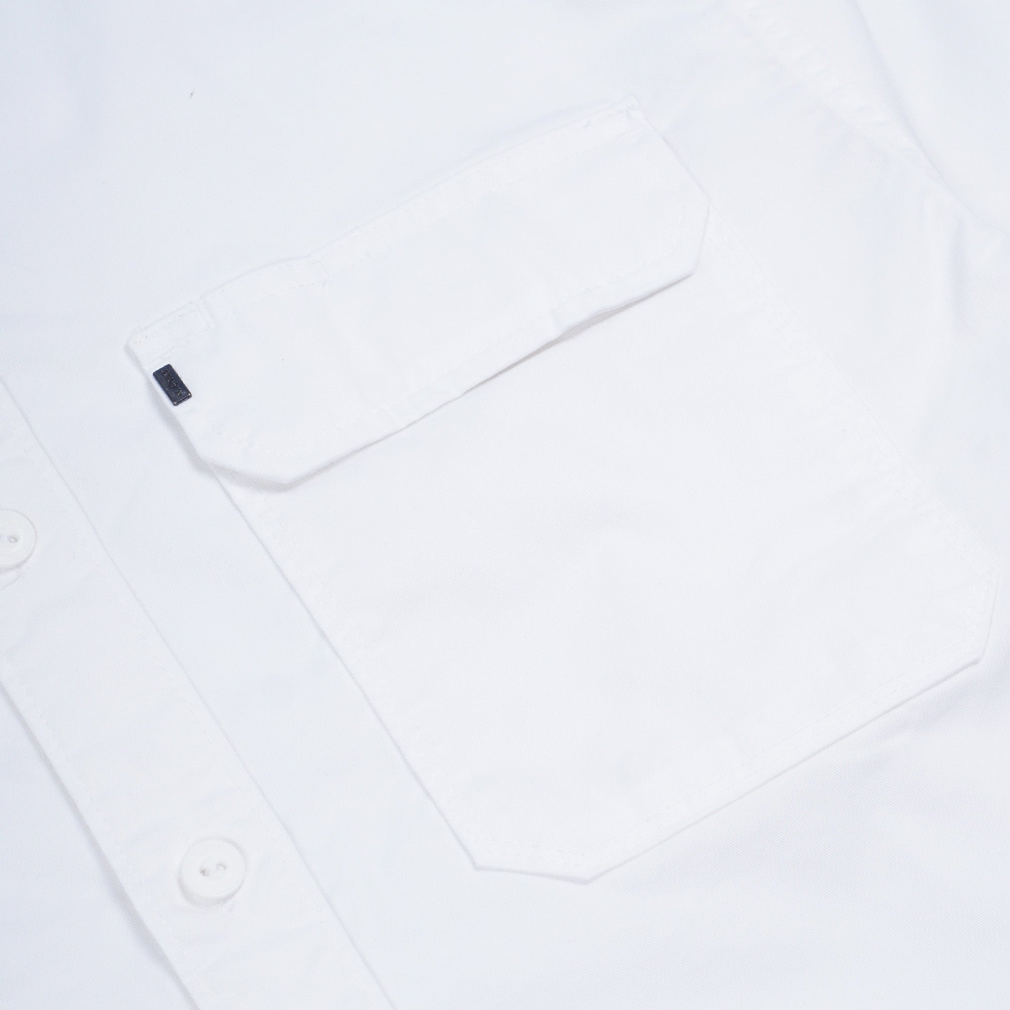 MGee Kemeja Kerja Pria Lengan Panjang Outdoor Camper C040 White