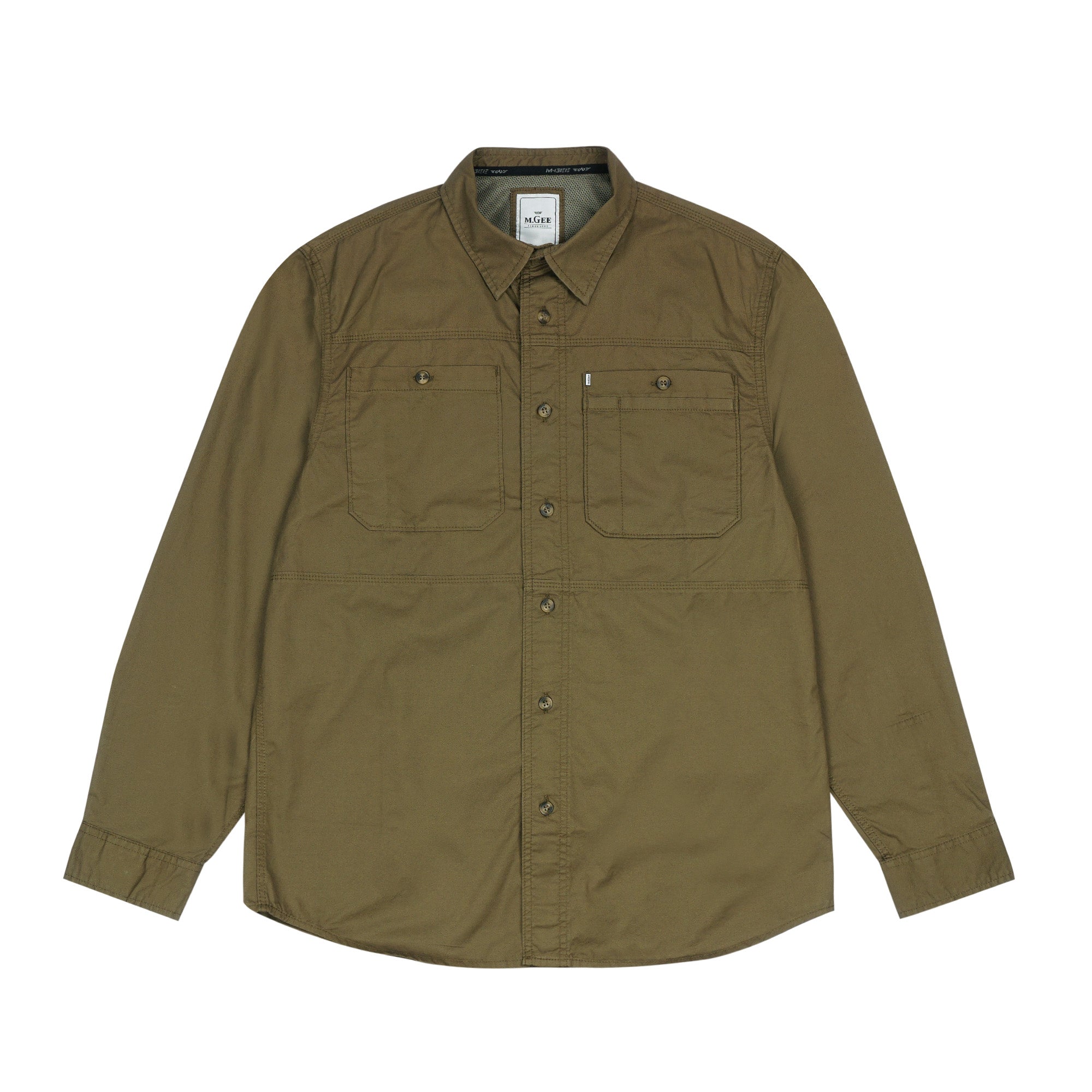 Shirt Long Sleeve Camper C013 Olive
