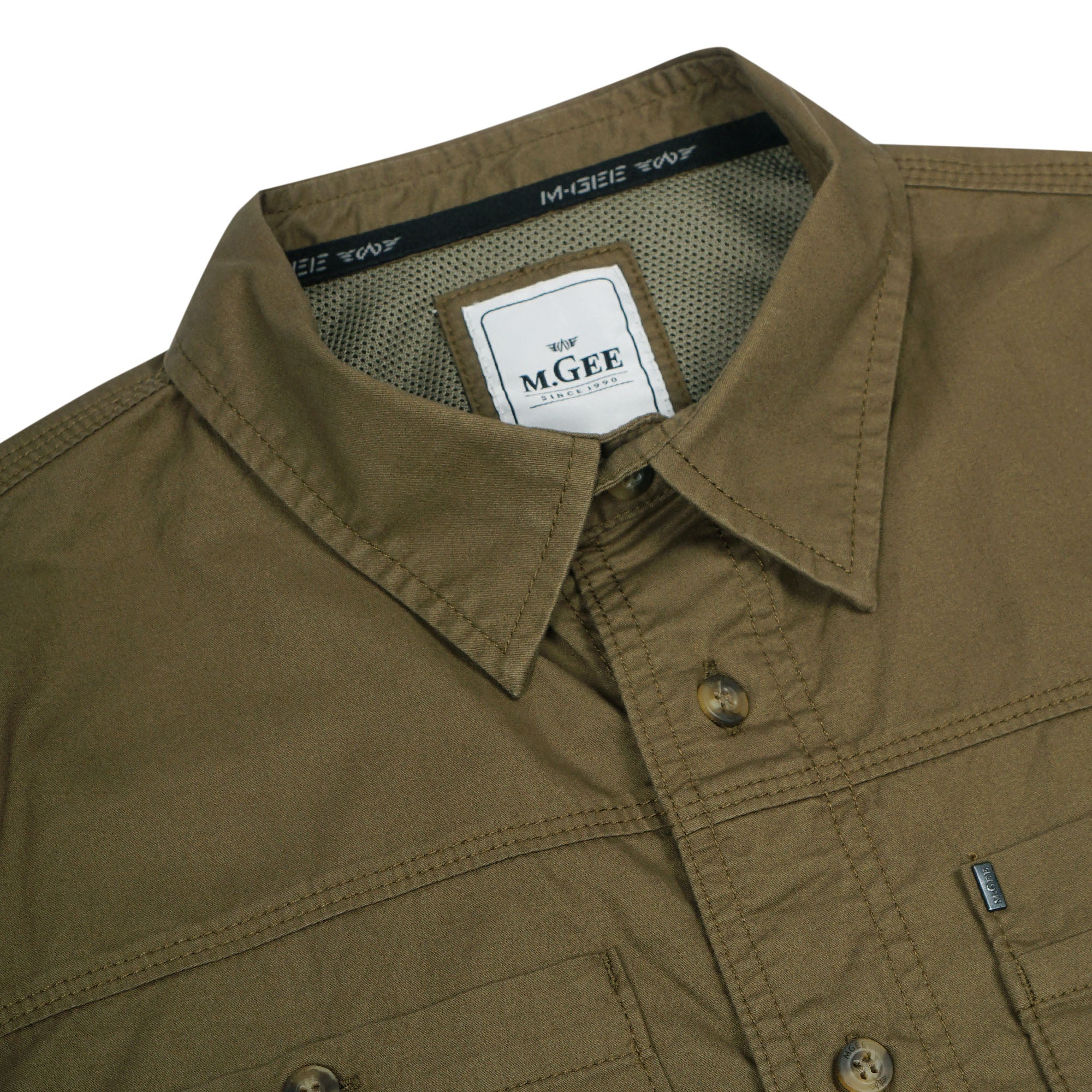 Shirt Long Sleeve Camper C013 Olive