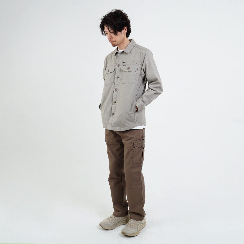 Kemeja Jaket Outdoor North C004 Khaky