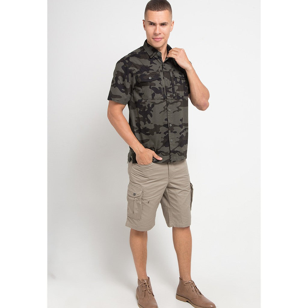 Kemeja lengan Pendek Yankee C004 Green