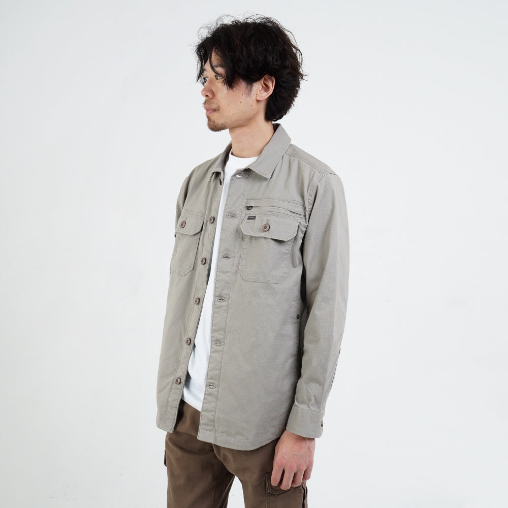 Kemeja Jaket Outdoor North C004 Khaky