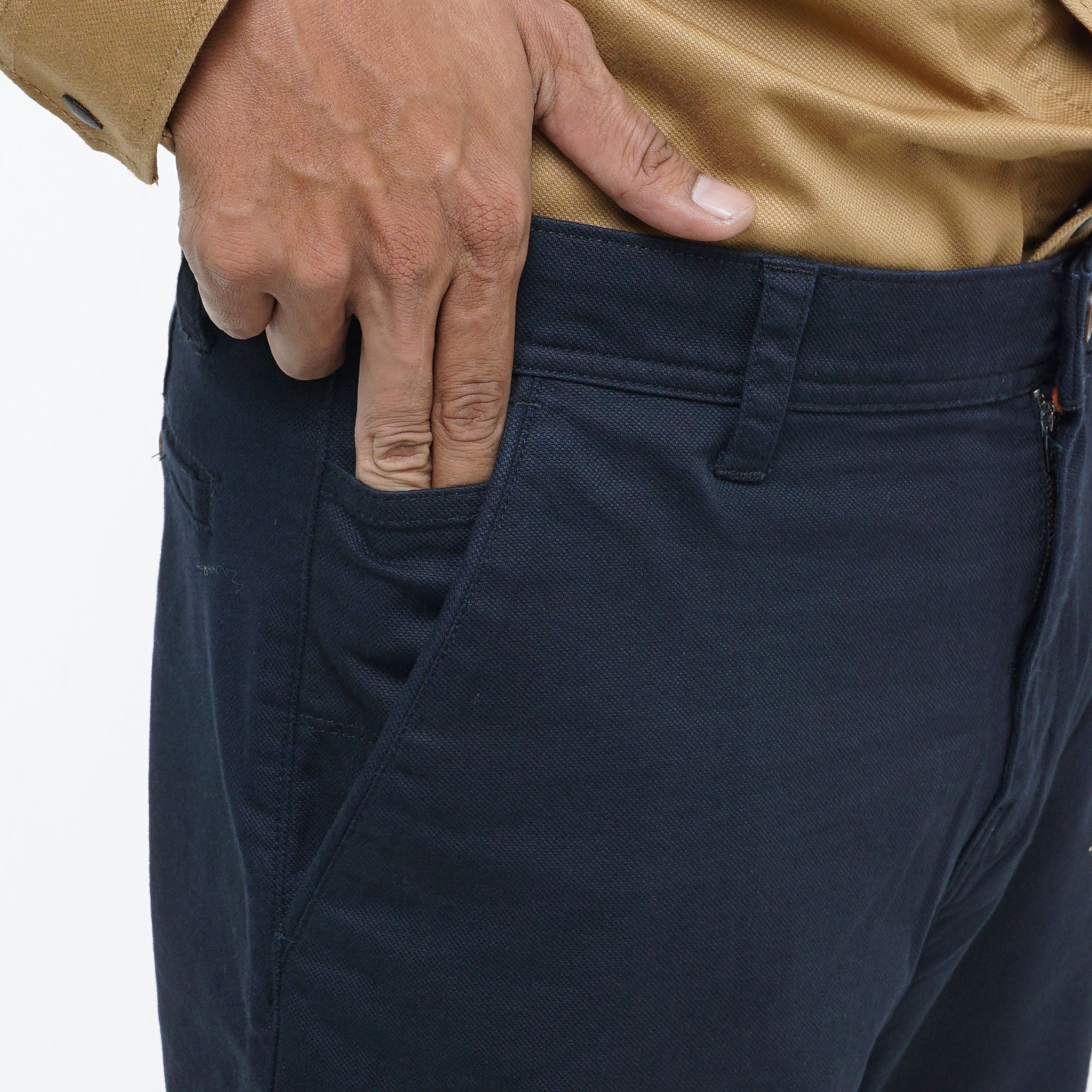 MGee Celana Chinos Panjang Pria M.gee Felix C033 Navy