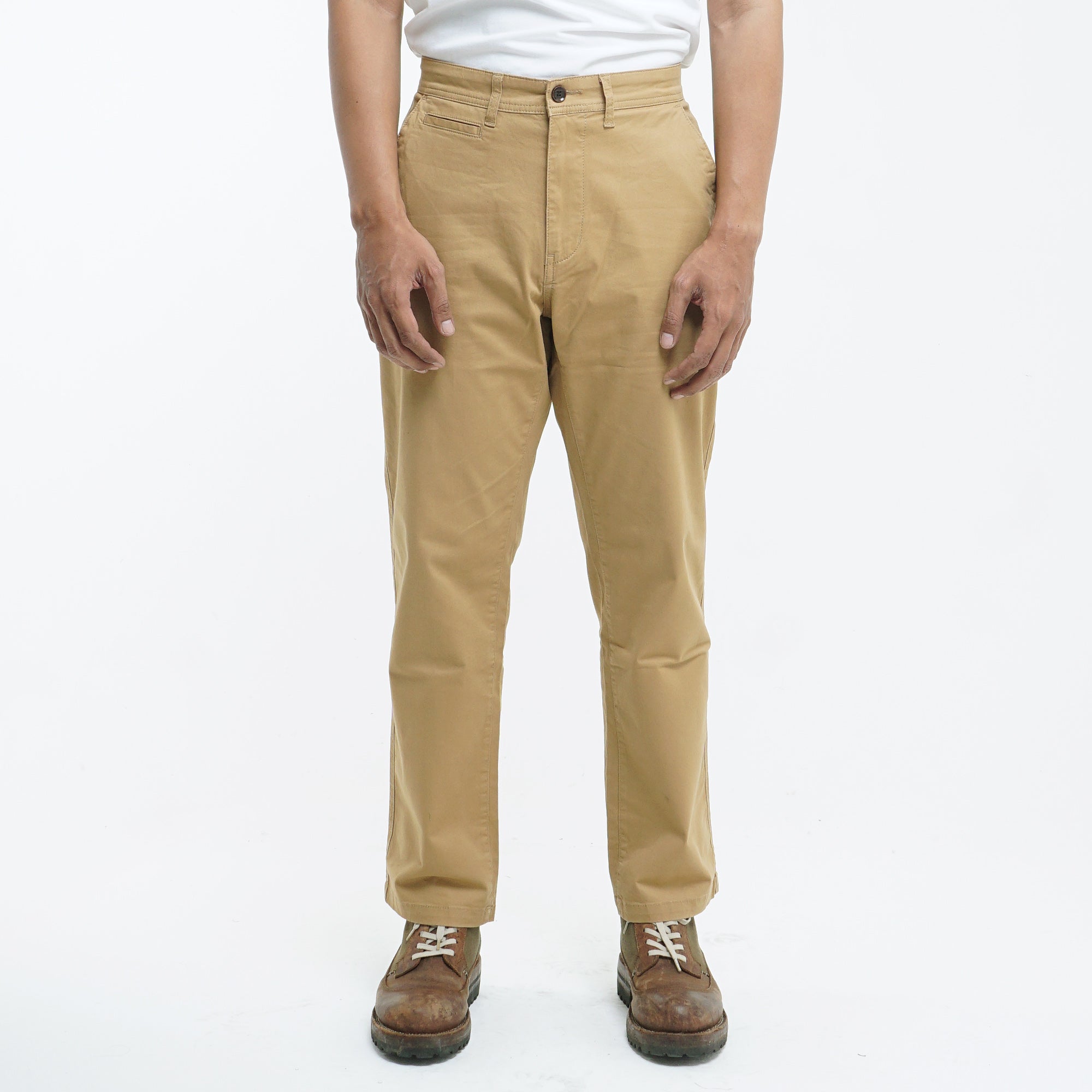 MGee Celana Chinos Panjang Pria M.gee Felix C034 Dark Mustard