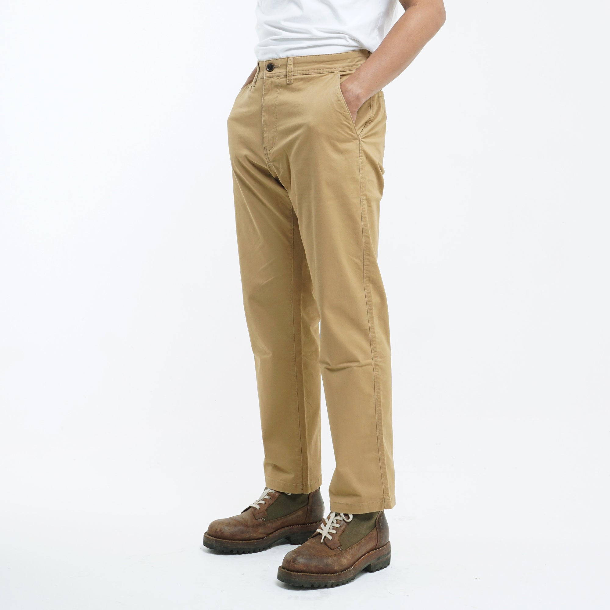 MGee Celana Chinos Panjang Pria M.gee Felix C034 Dark Mustard