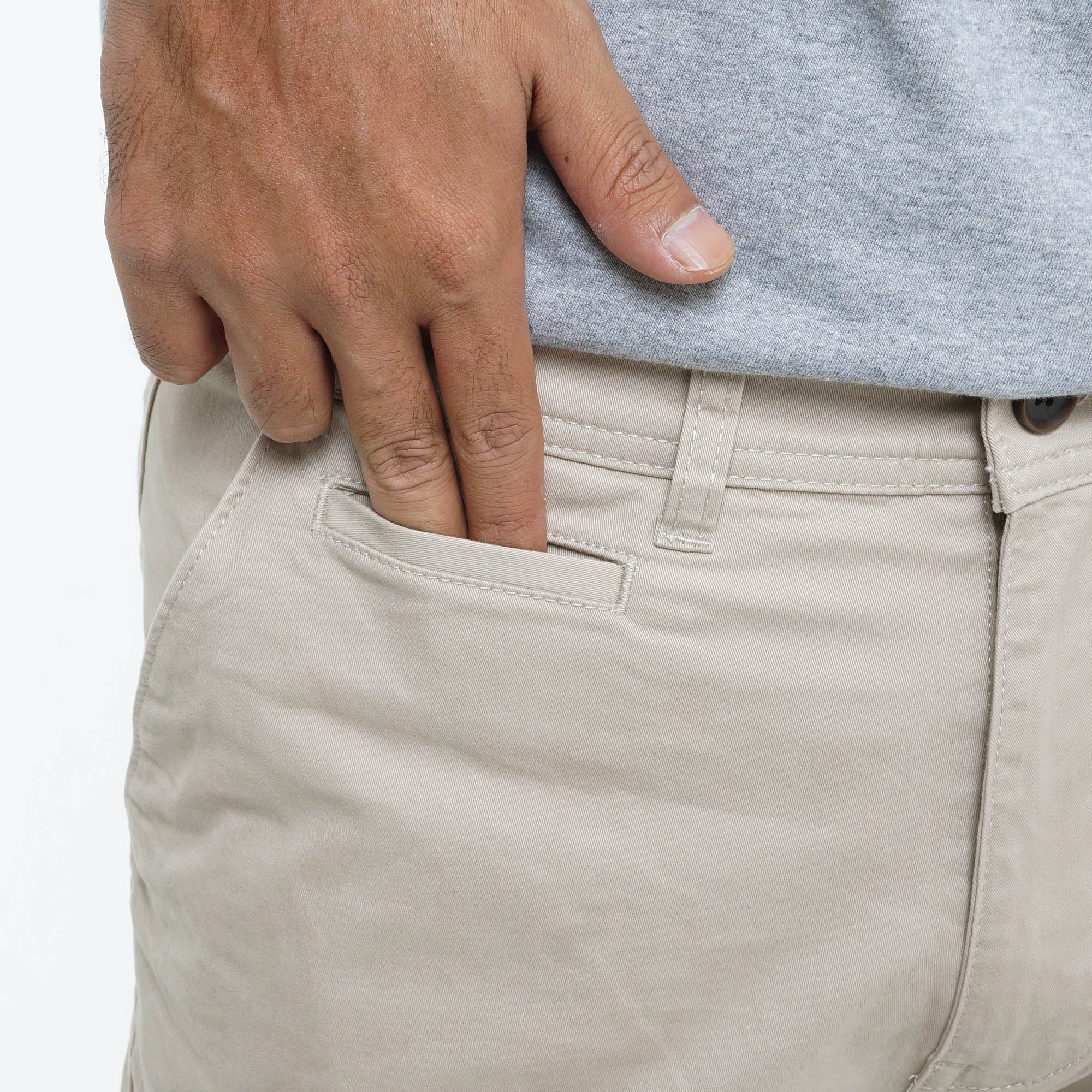 MGee Celana Chinos Panjang Pria M.gee Felix C034 Khaky