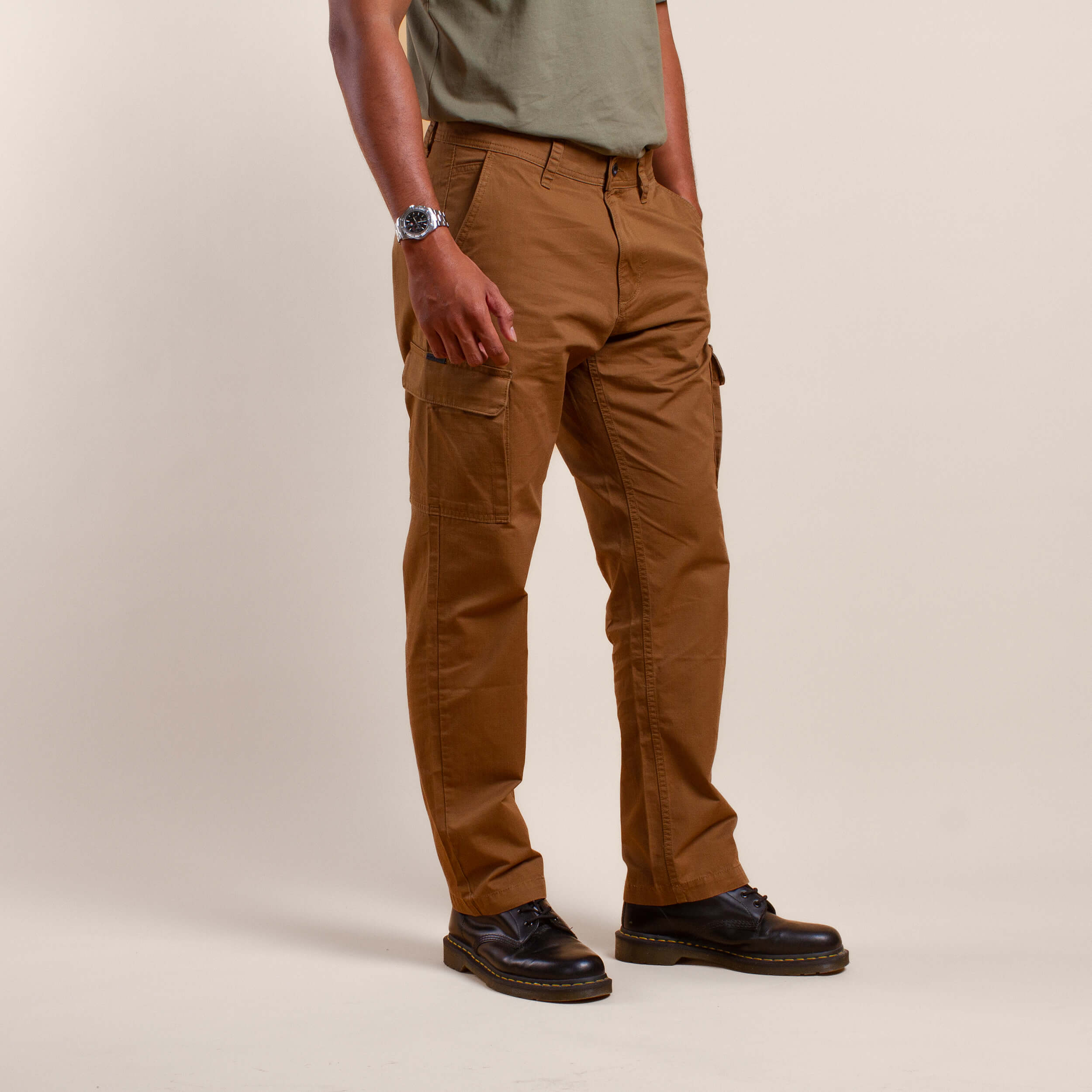 Cargo Pants GREG C015 Light Brown