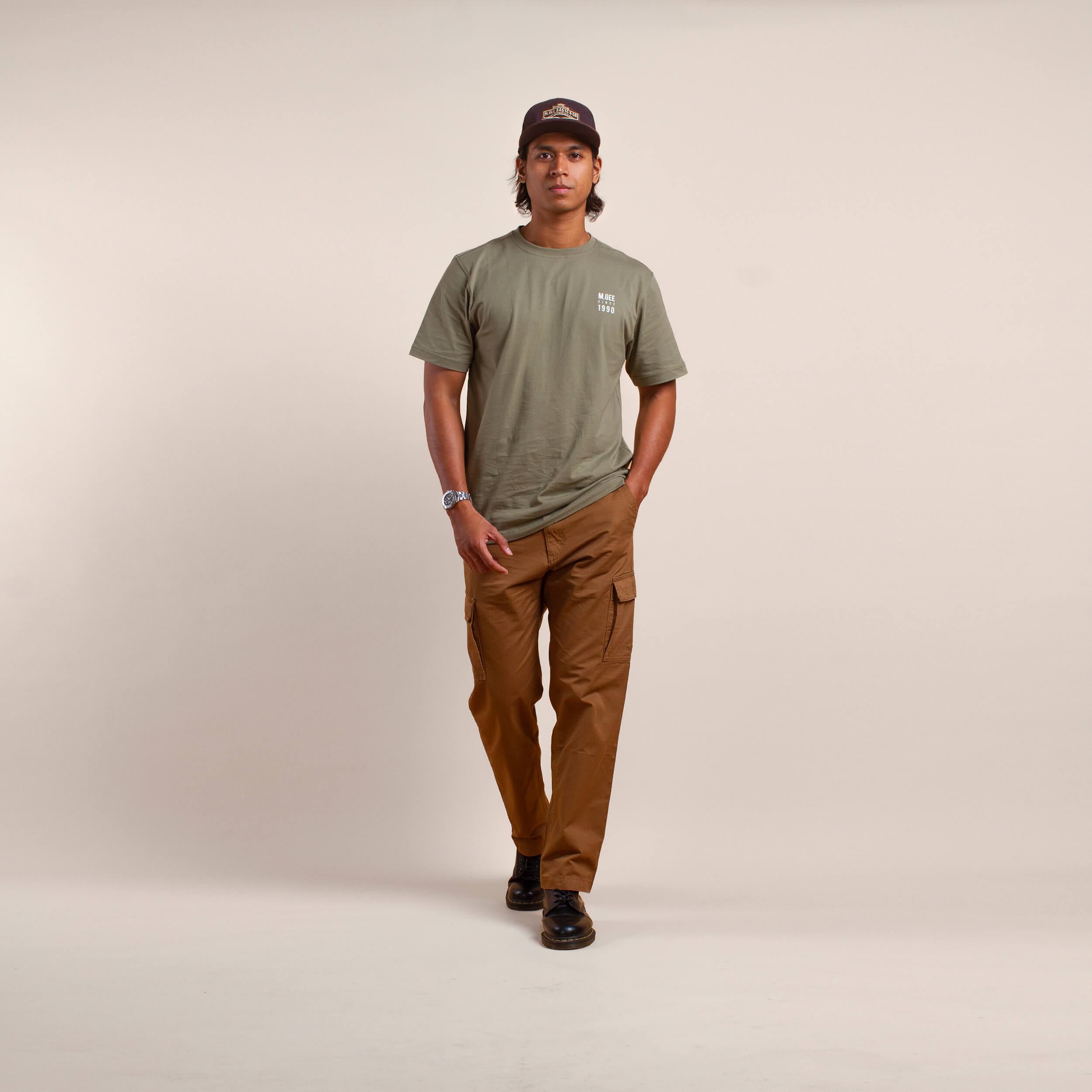 Cargo Pants GREG C015 Light Brown
