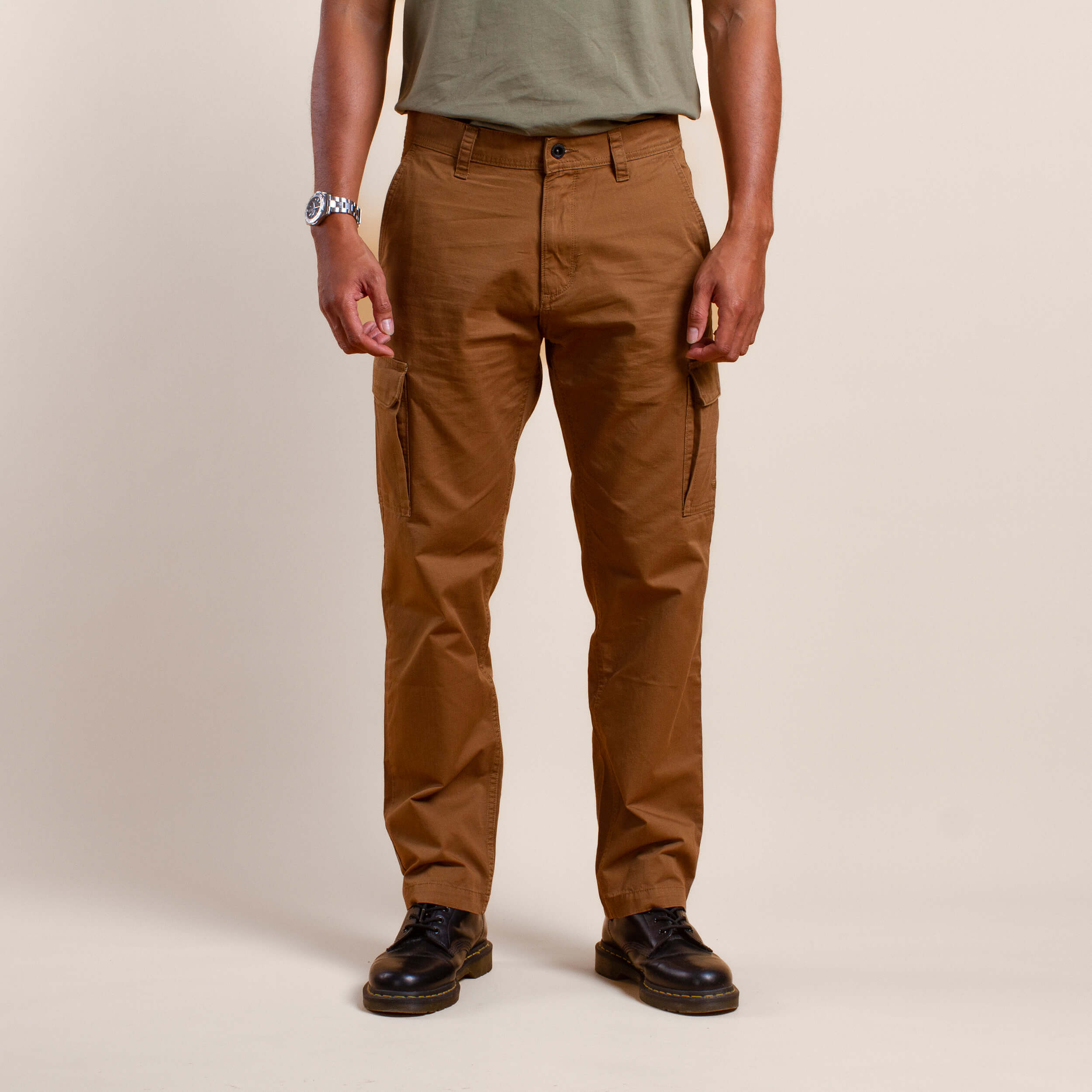Cargo Pants GREG C015 Light Brown
