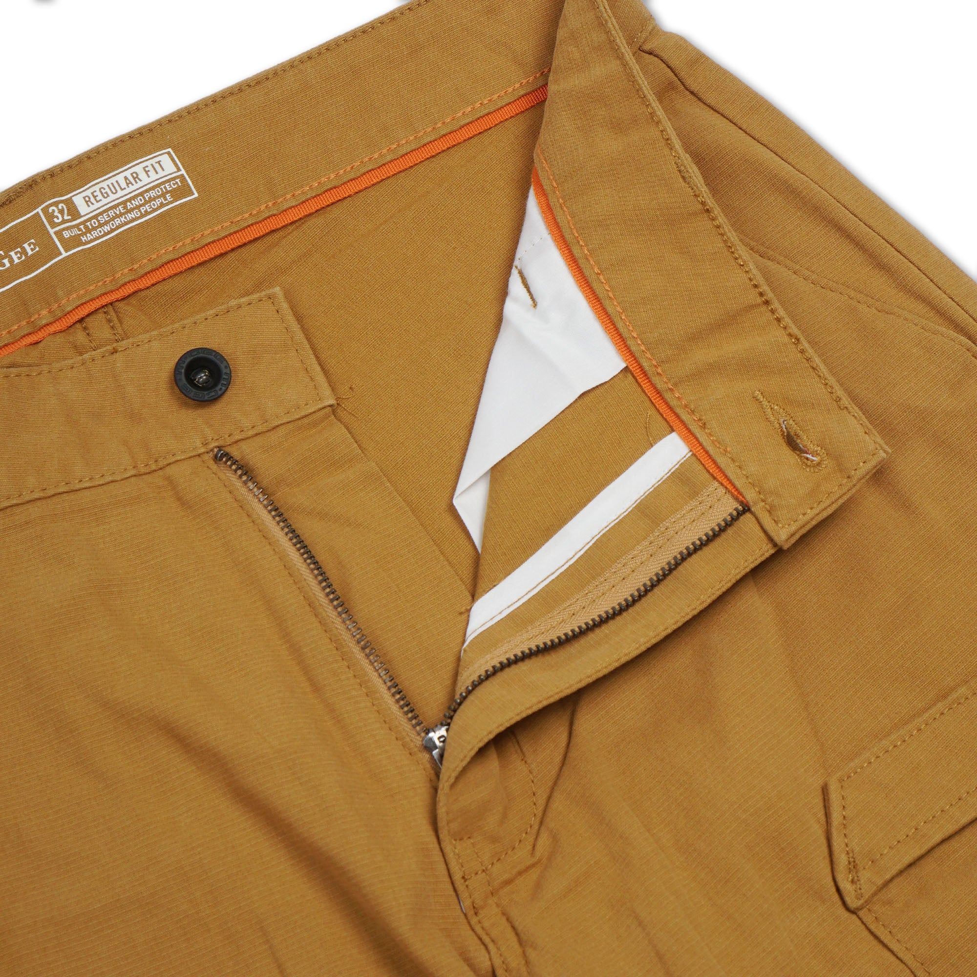Short Pant Cargo Rows C007 Yellow