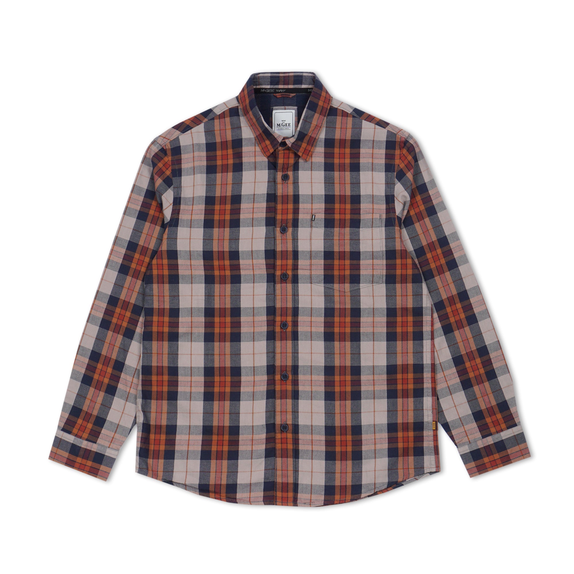 Shirt Long Sleeve Texas C019 Orange