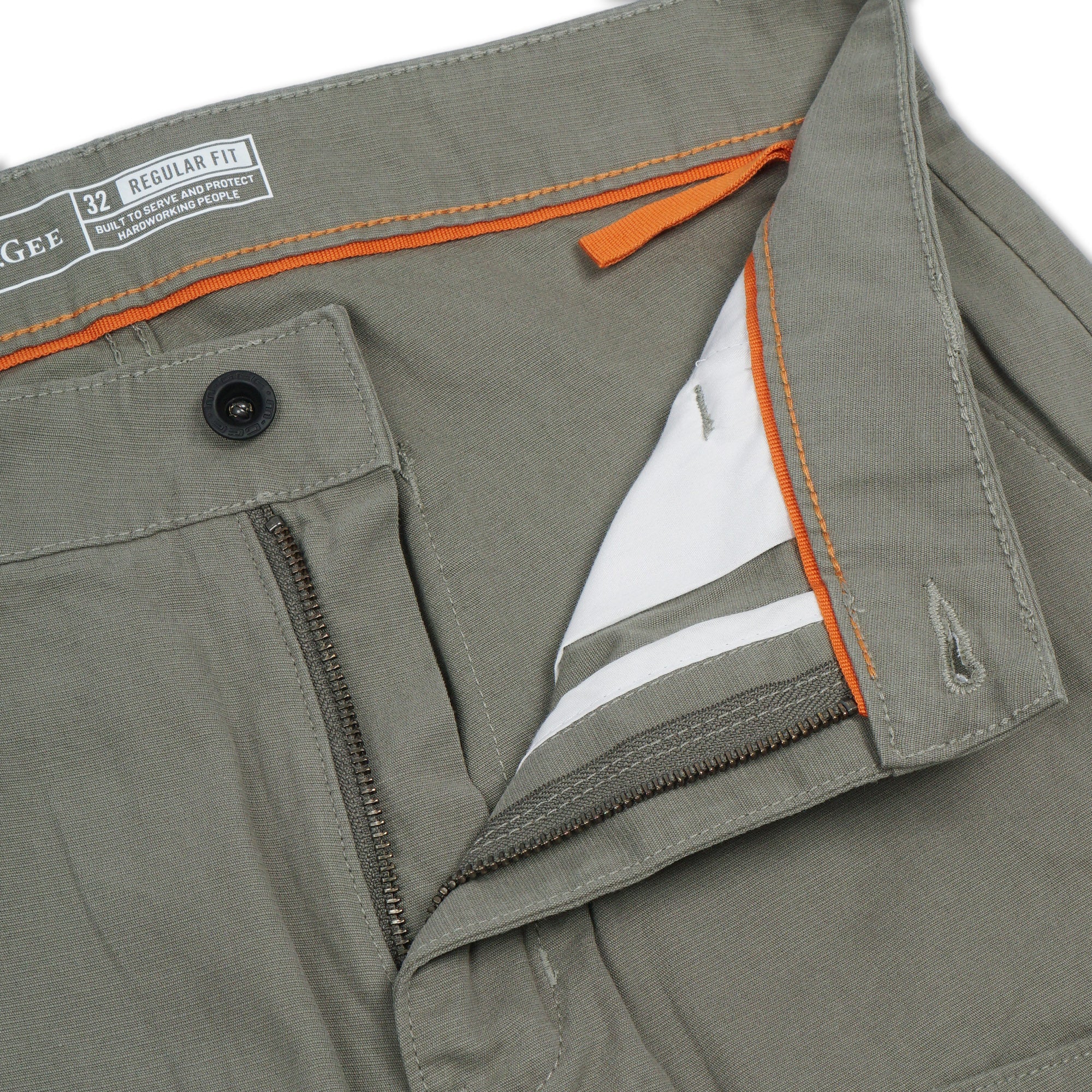 Short Pants Cargo Rows C007 Light Olive