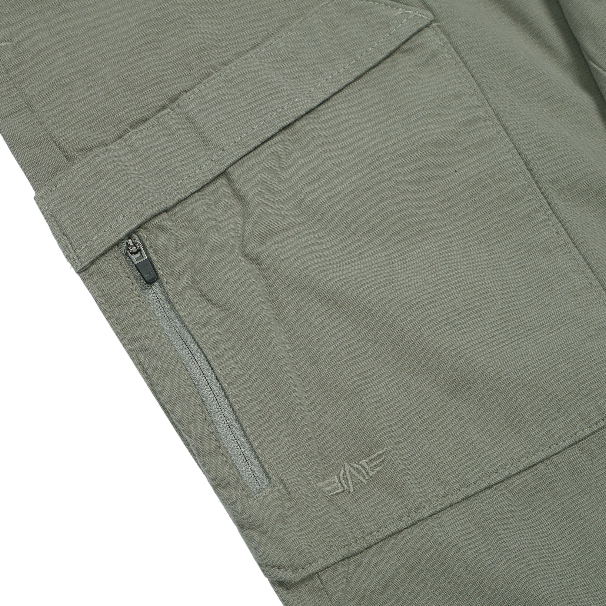 Short Pants Cargo Rows C007 Light Olive