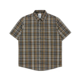 M.Gee Kemeja Casual Lengan Pendek Pria Mgee Original ALTO C126 Grey