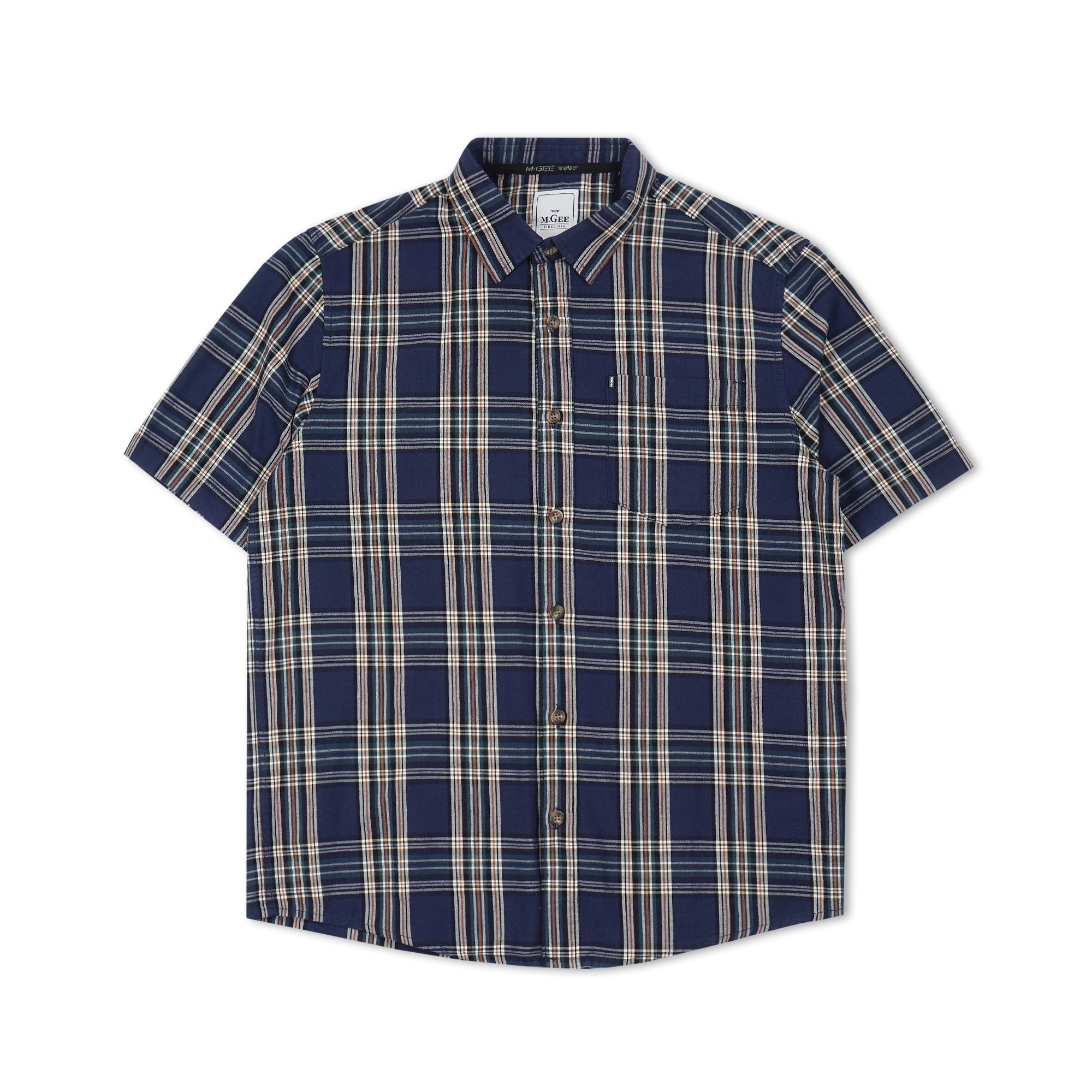 Kemeja Lengan Pendek Alto C134 Navy