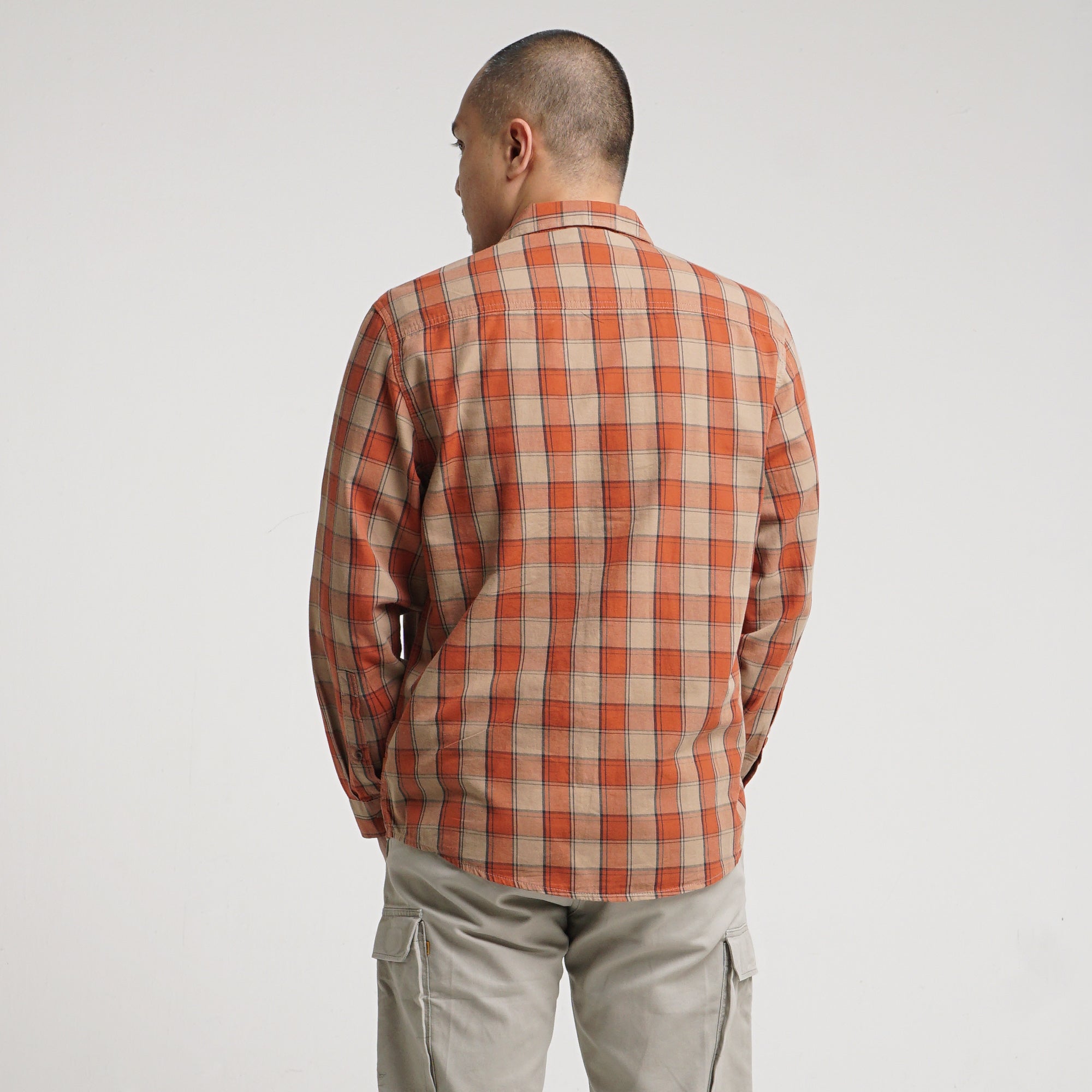 Shirt Long Sleeve TEXAS C022 Orange