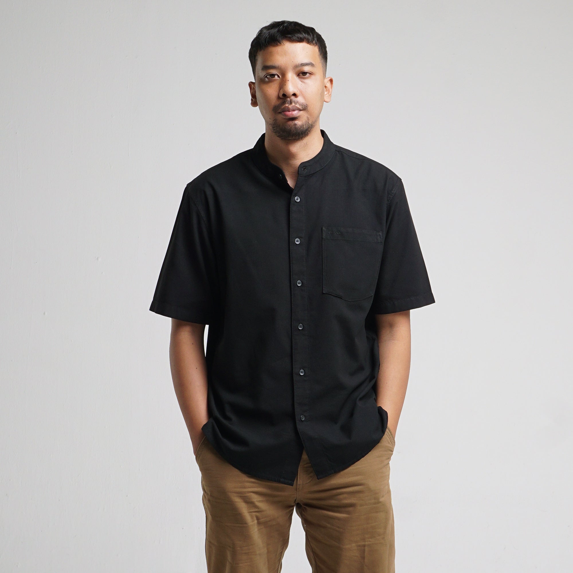 Shirt Shanghai Collar Peace