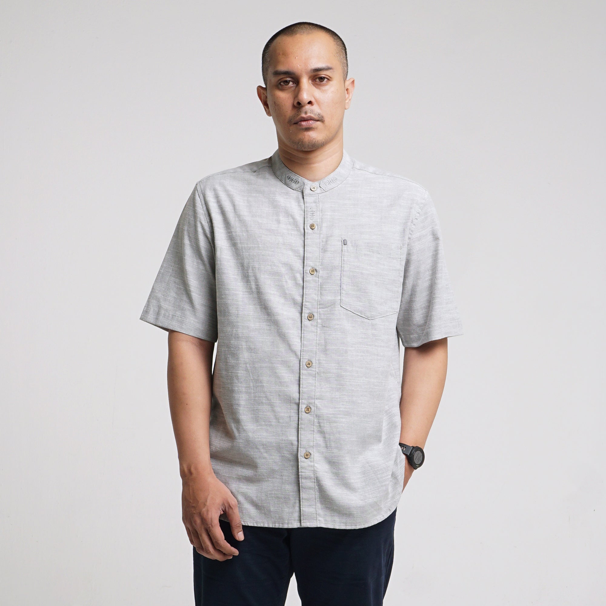 Koko Shirt Alfero 90 Light Grey