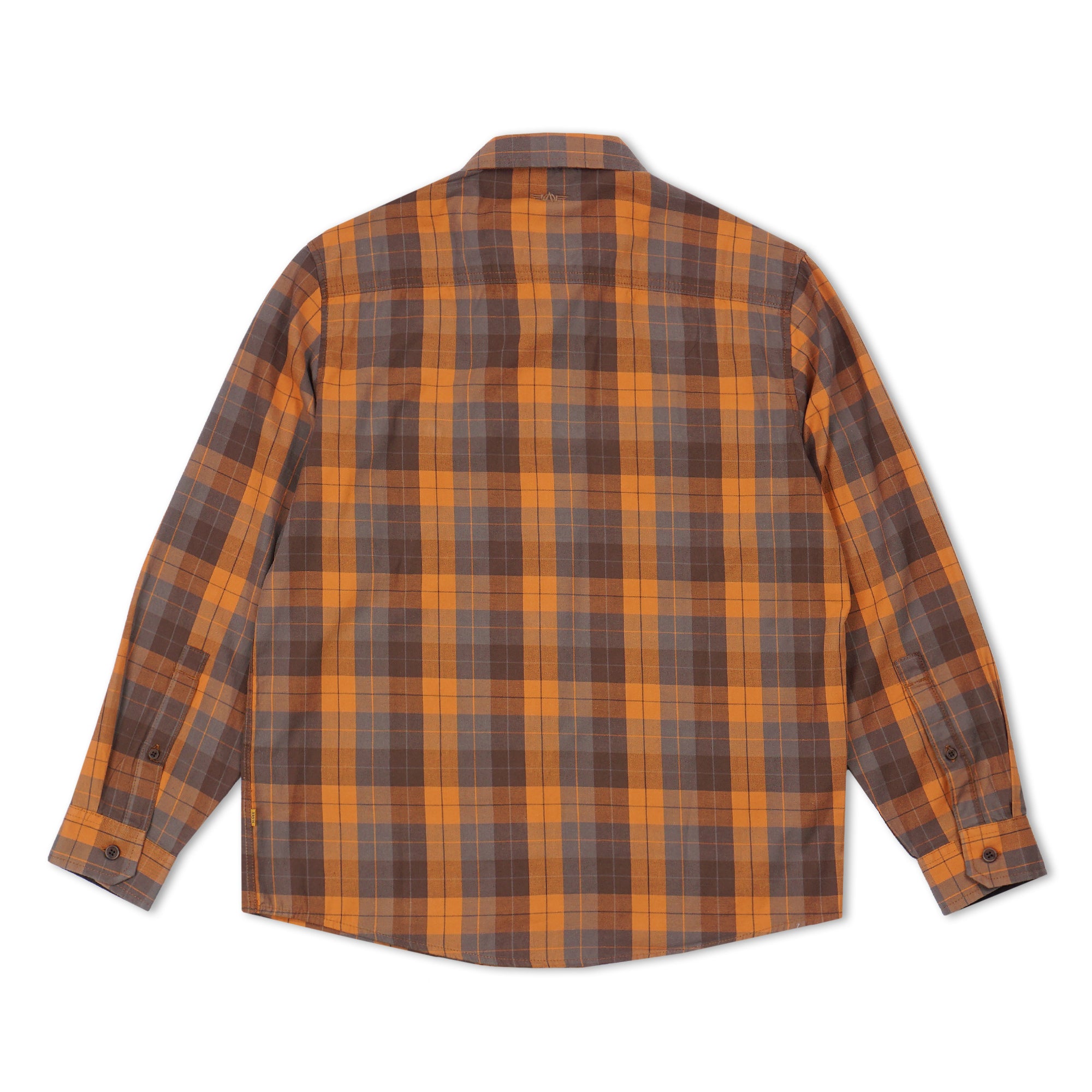 Kemeja Kotak-Kotak Pria Lengan Panjang Outdoor Camper C026