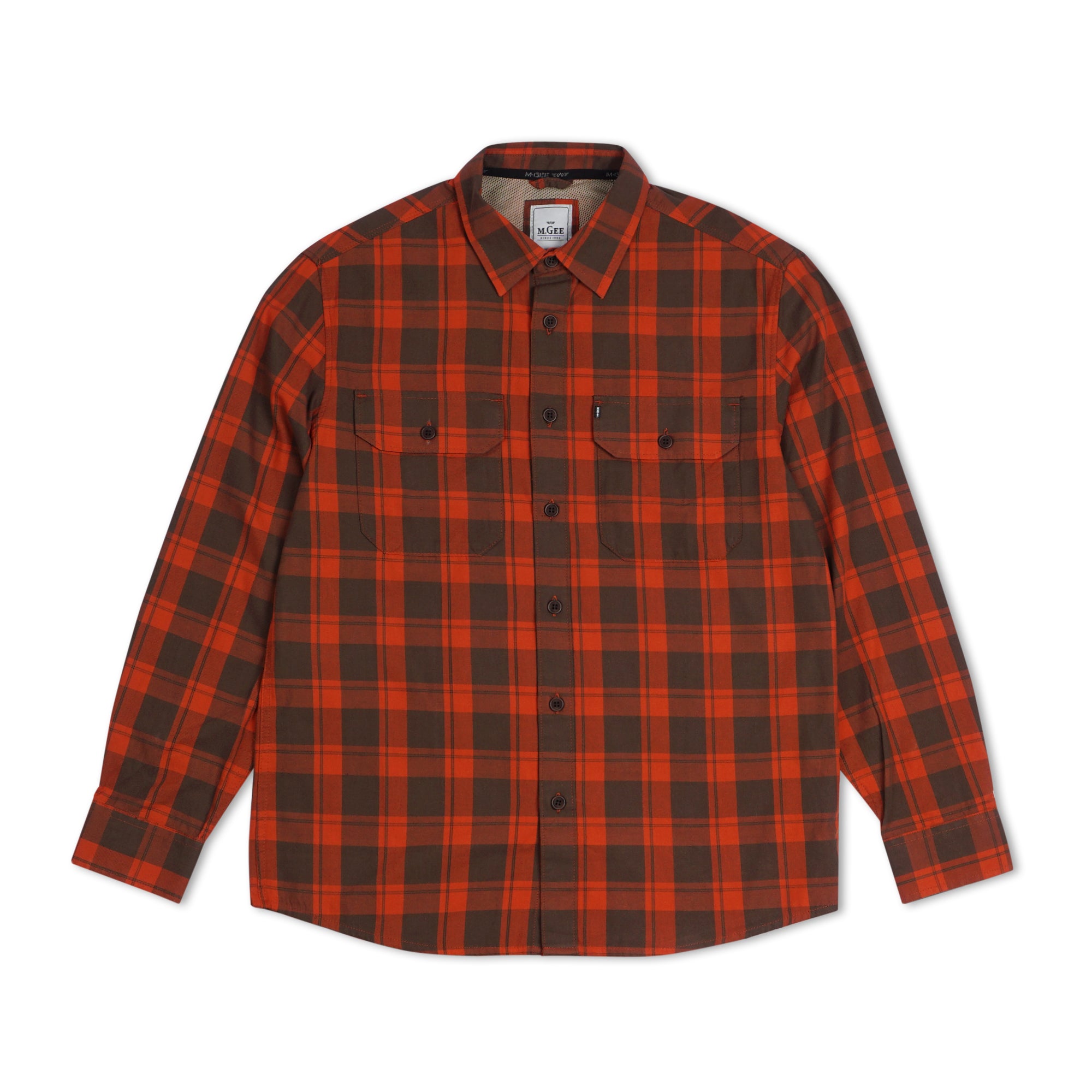 M.Gee Kemeja Pria Lengan Panjang Outdoor Mgee Camper C028