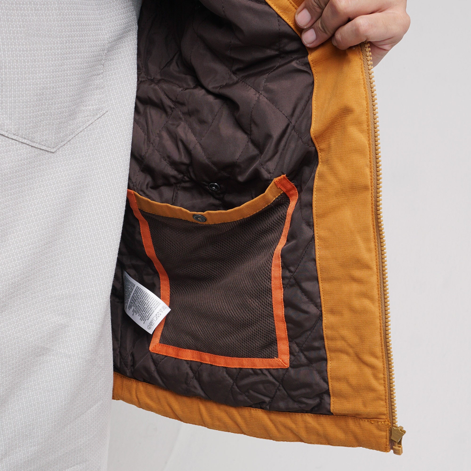 Vest WALTER C009 Mustard
