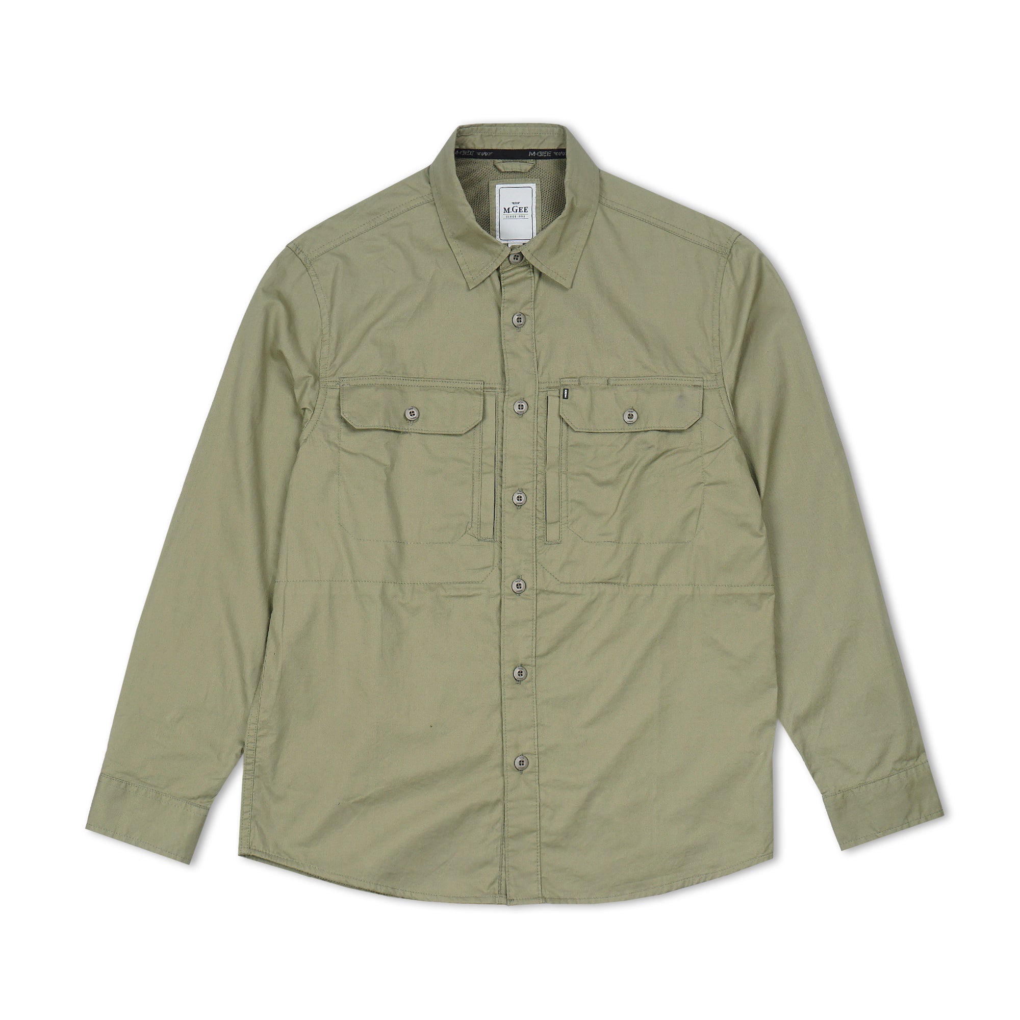 Shirt Outdoor Long Sleeve GORDON 68 Light Olive