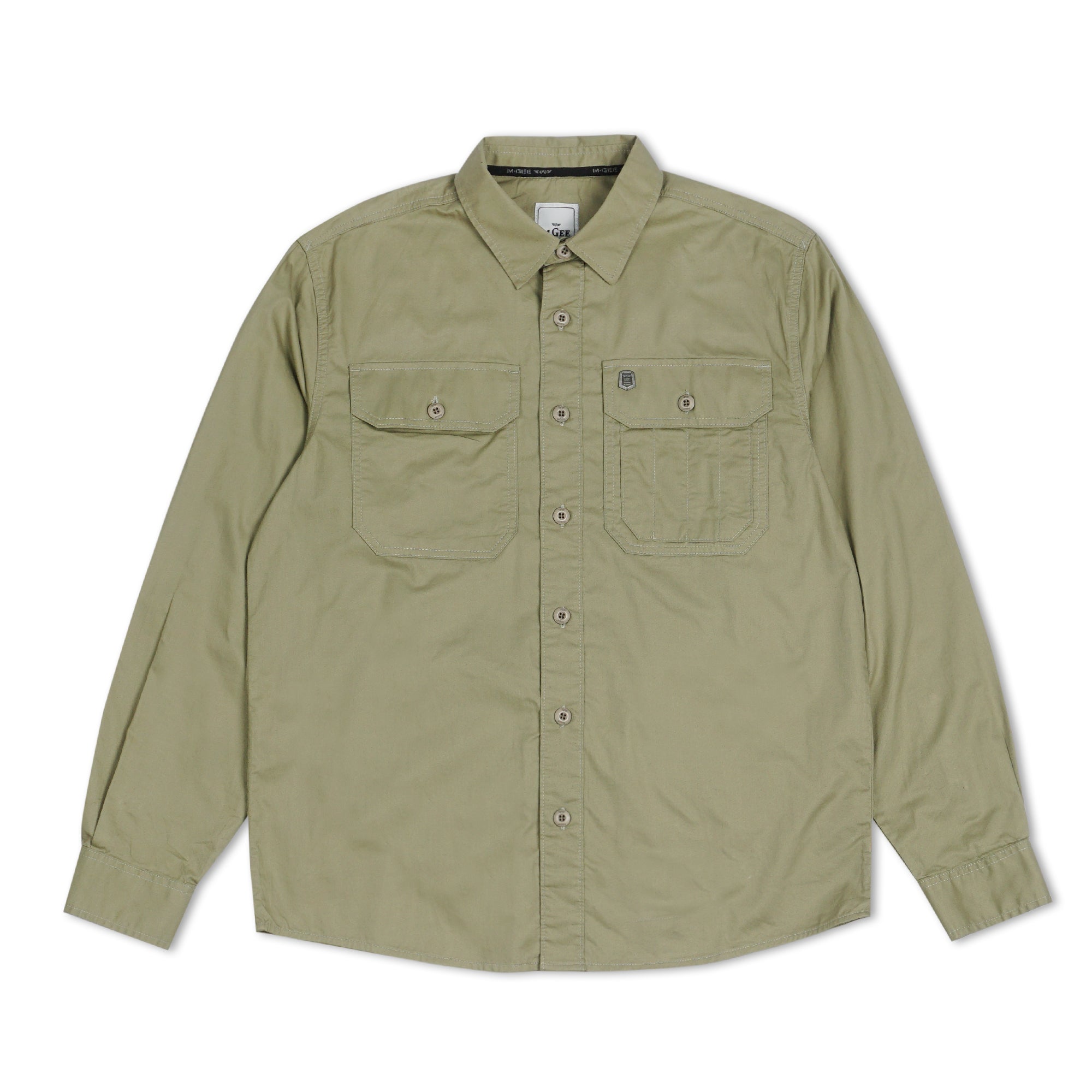 Kemeja Lengan Panjang GORDON C071 LT Olive
