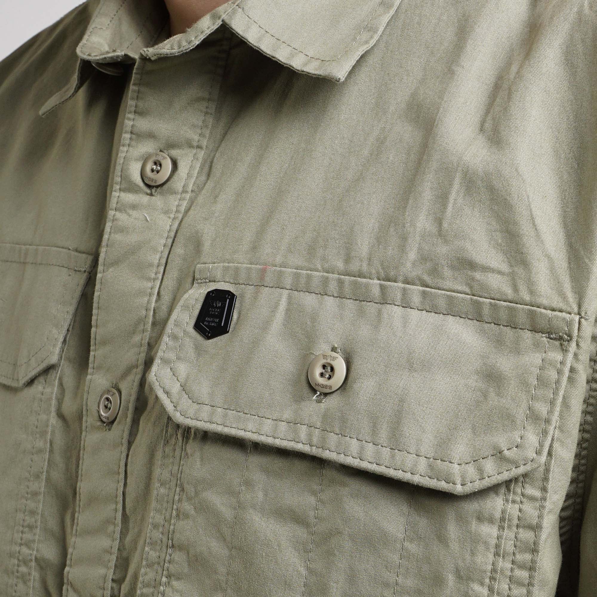 Kemeja Lengan Panjang GORDON C071 LT Olive