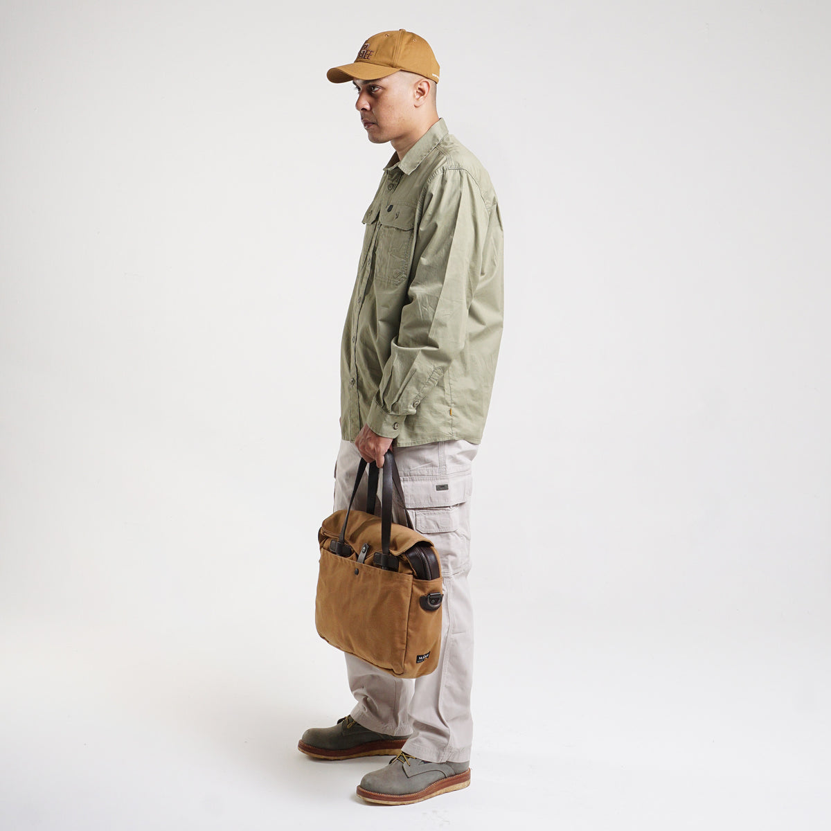 Shirt Long Sleeve GORDON 71 Light Olive