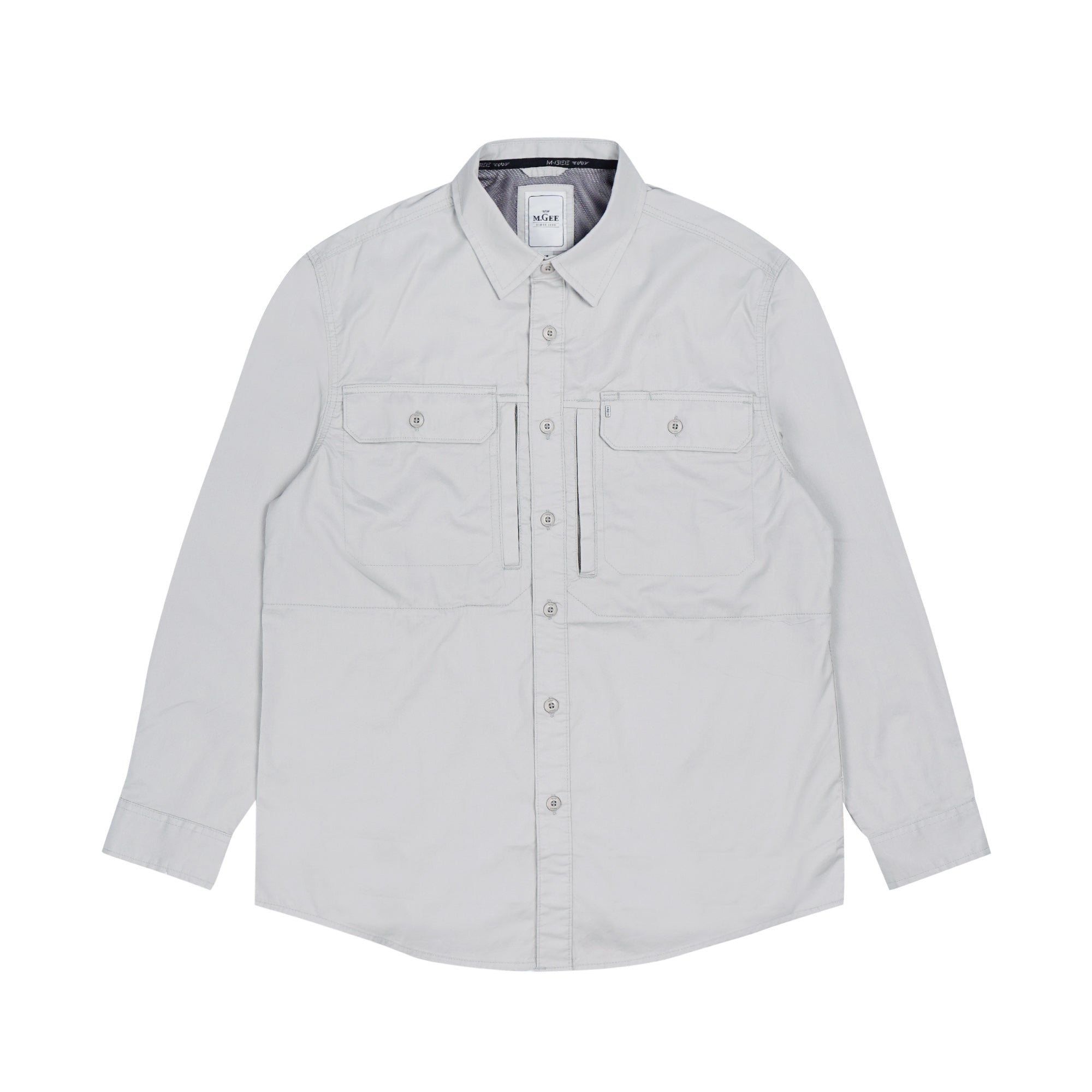 Shirt Long Sleeve C068 Light Grey