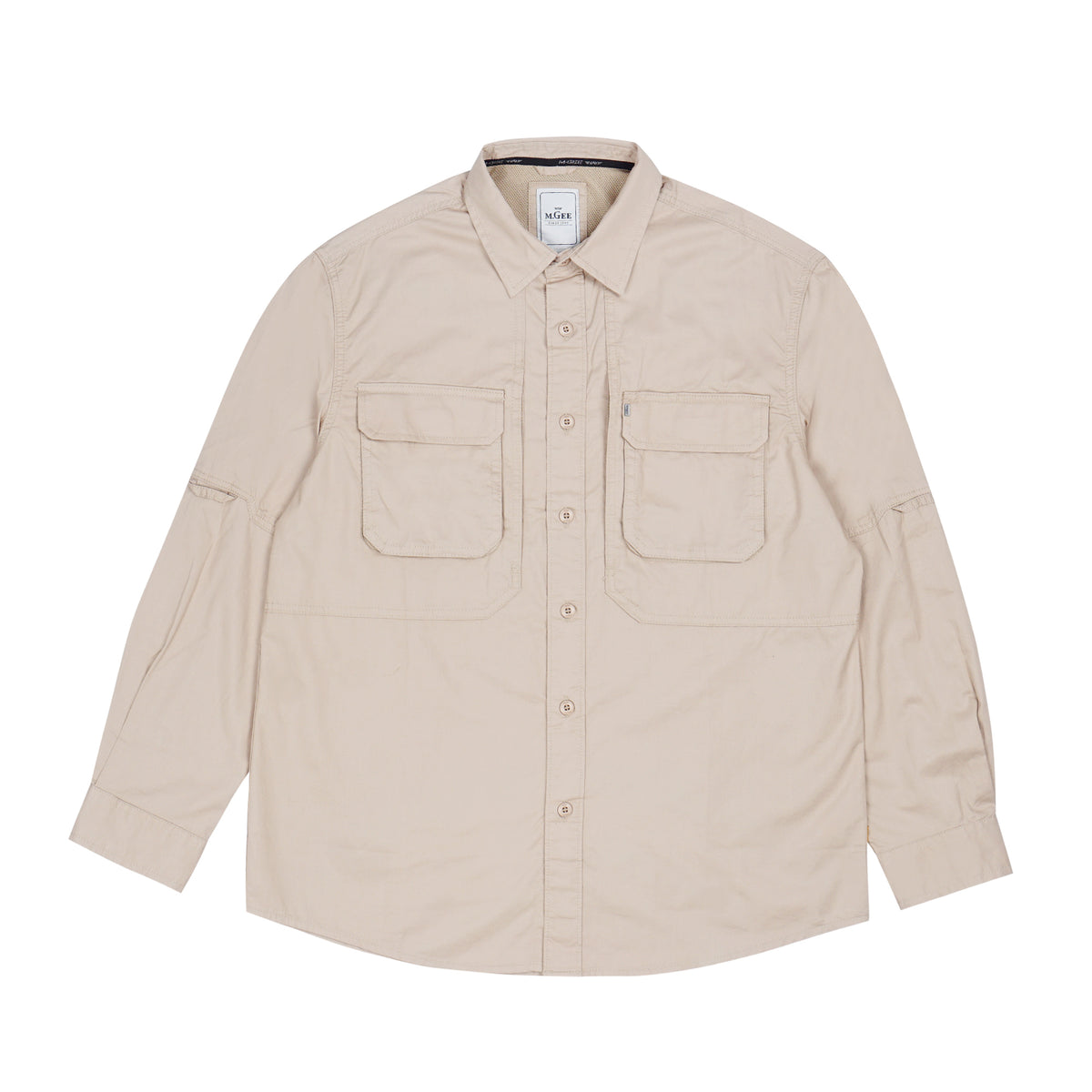 MGee Kemeja Kerja Outdoor Lengan Panjang Gordon C069 Cream