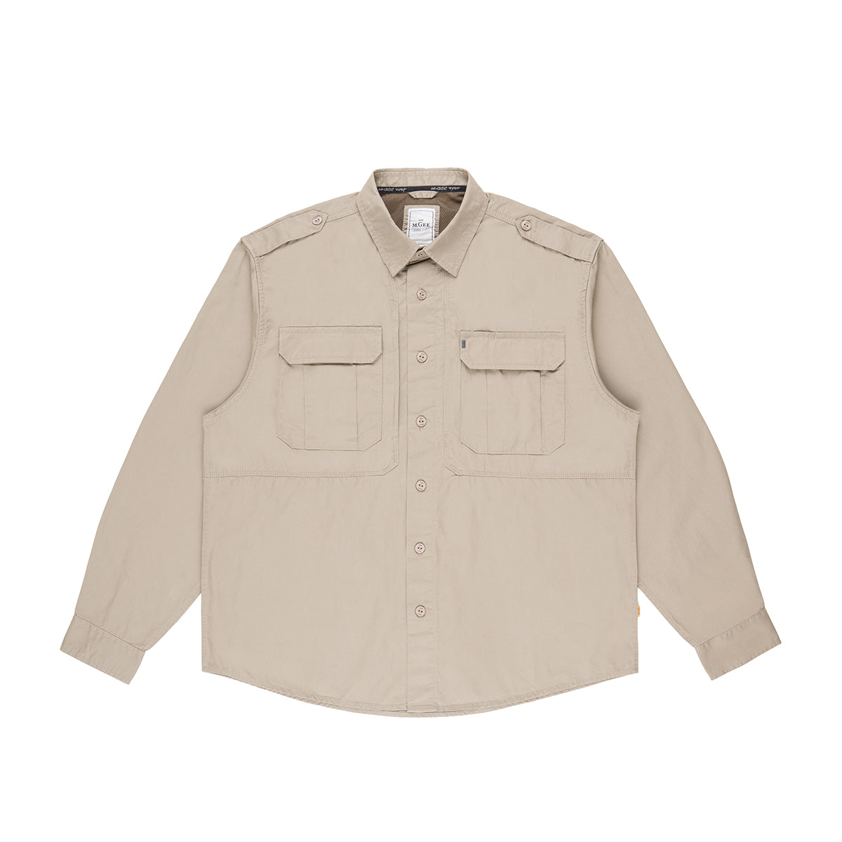 Kemeja Lengan Panjang C077 Dark Khaky