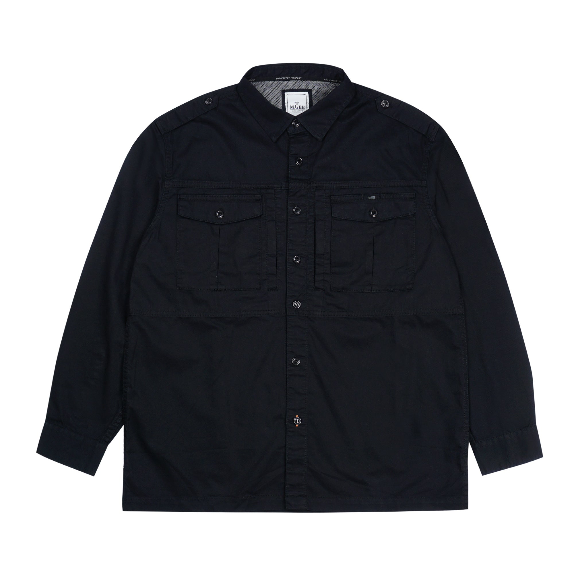 Kemeja Lengan Panjang GORDON C079 Black