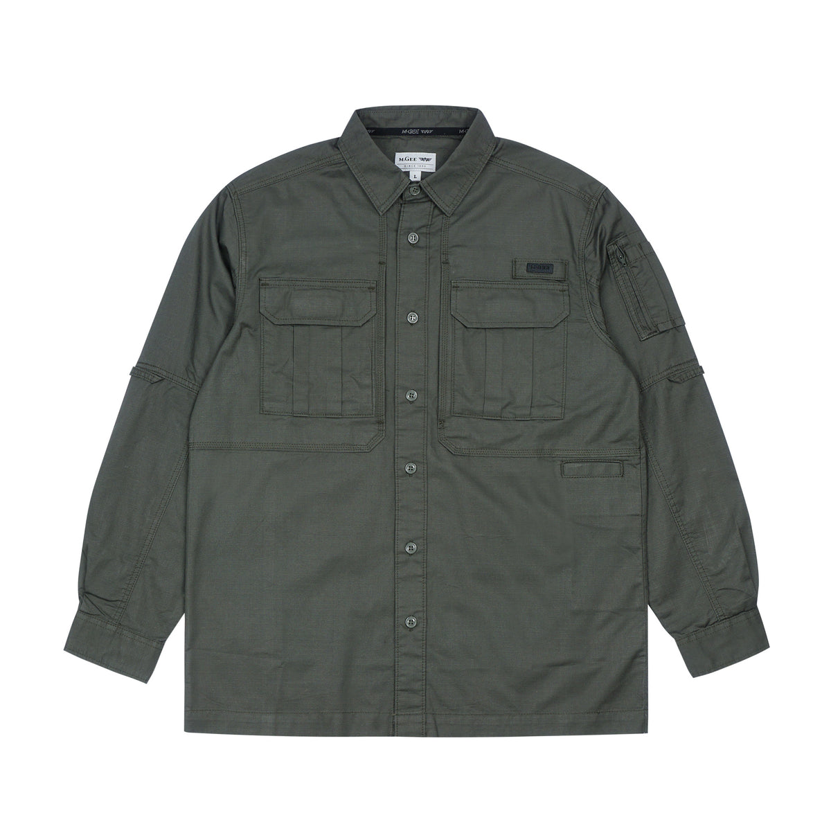 M.Gee Kemeja Kerja Outdoor Lengan Panjang GORDON C073 Dark Green