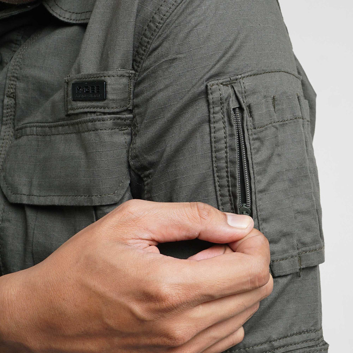 M.Gee Kemeja Kerja Outdoor Lengan Panjang GORDON C073 Dark Green