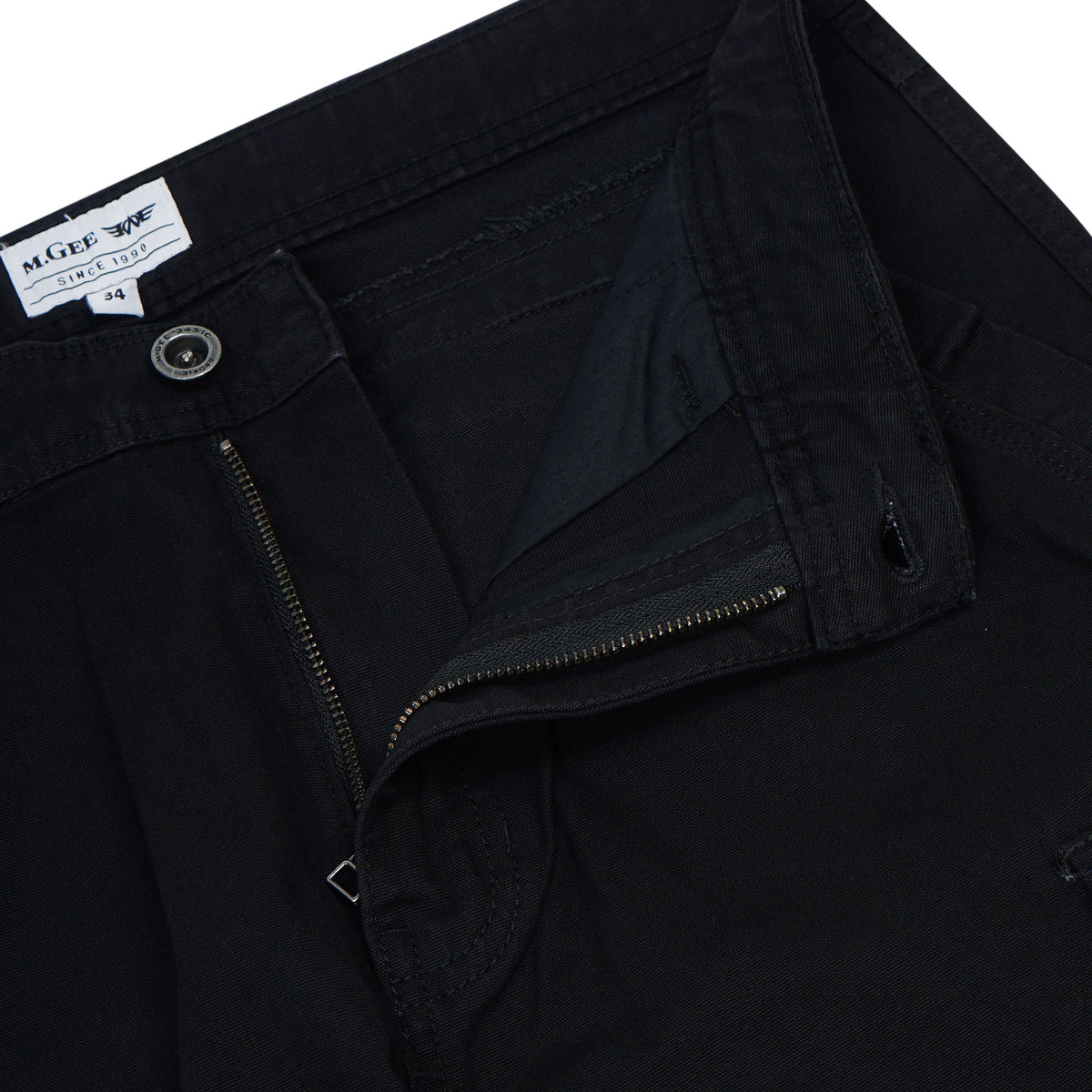 MGee Celana Cargo Panjang Pria Stretch Mgee Greg C029 Black