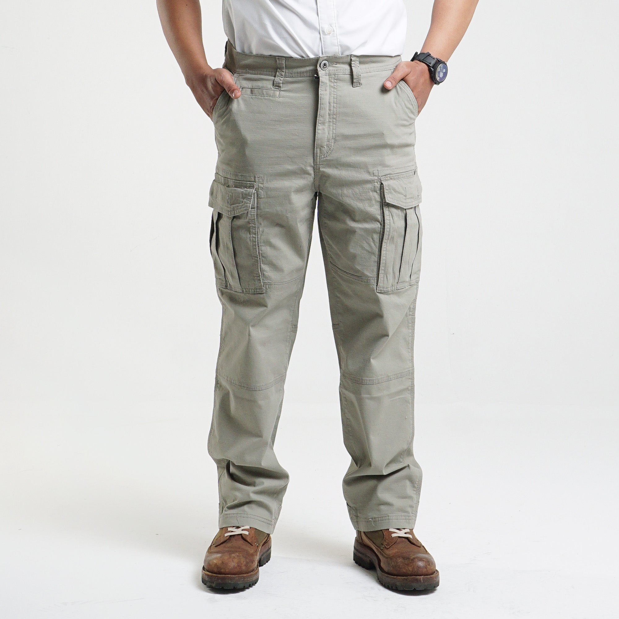 Pants Cargo Greg 21 Light Olive