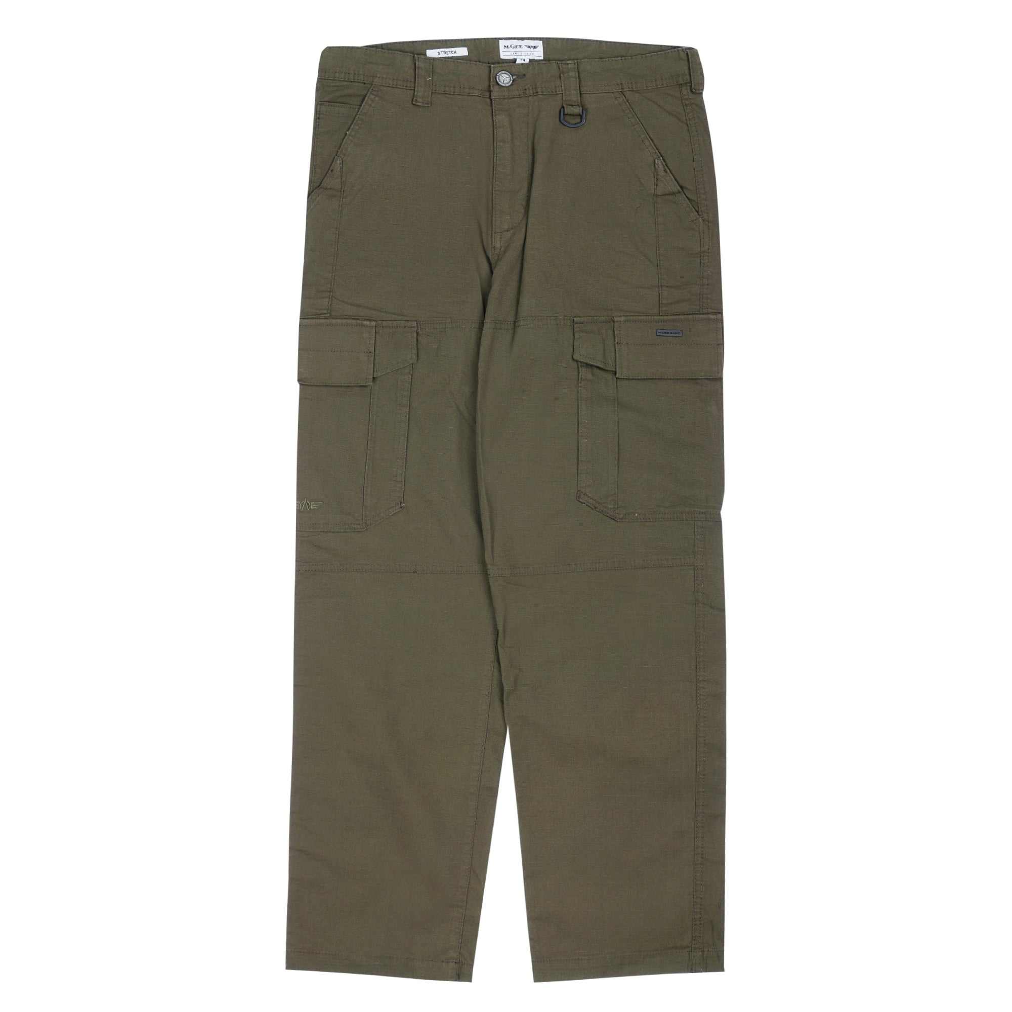 M.Gee Celana Cargo Panjang Pria Mgee Original GREG C024 Dark Olive