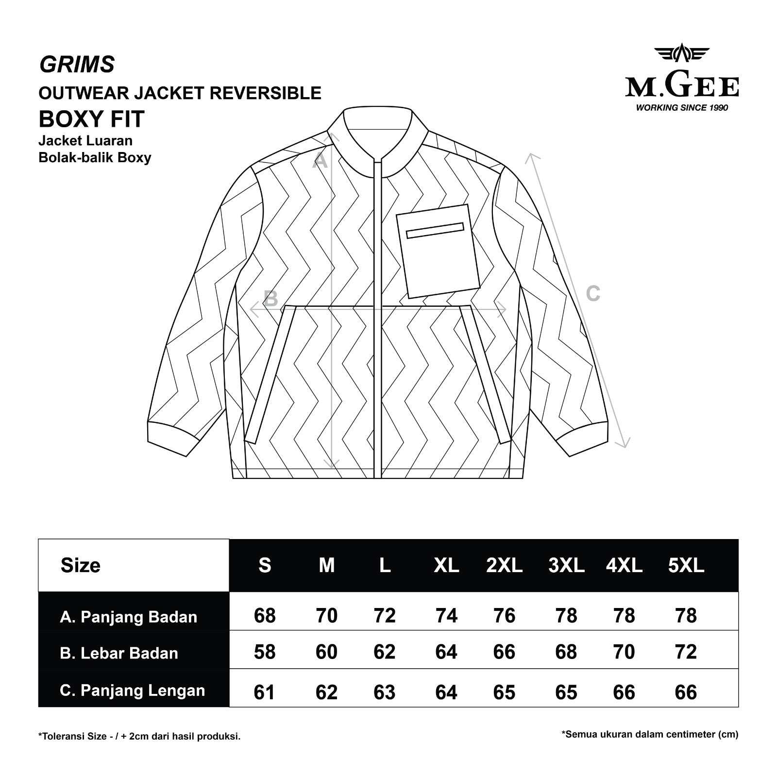 Jacket Quilted Reversible Grims 01 Yellow Mgeeworks