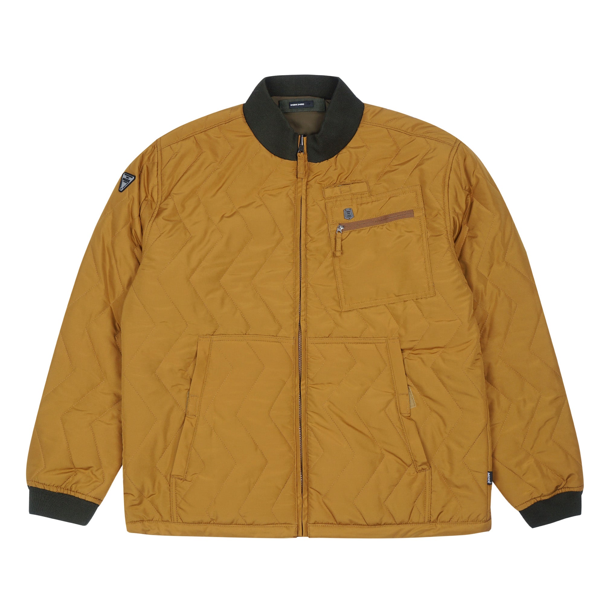 Jacket Quilted Reversible Grims 01 Yellow Mgeeworks
