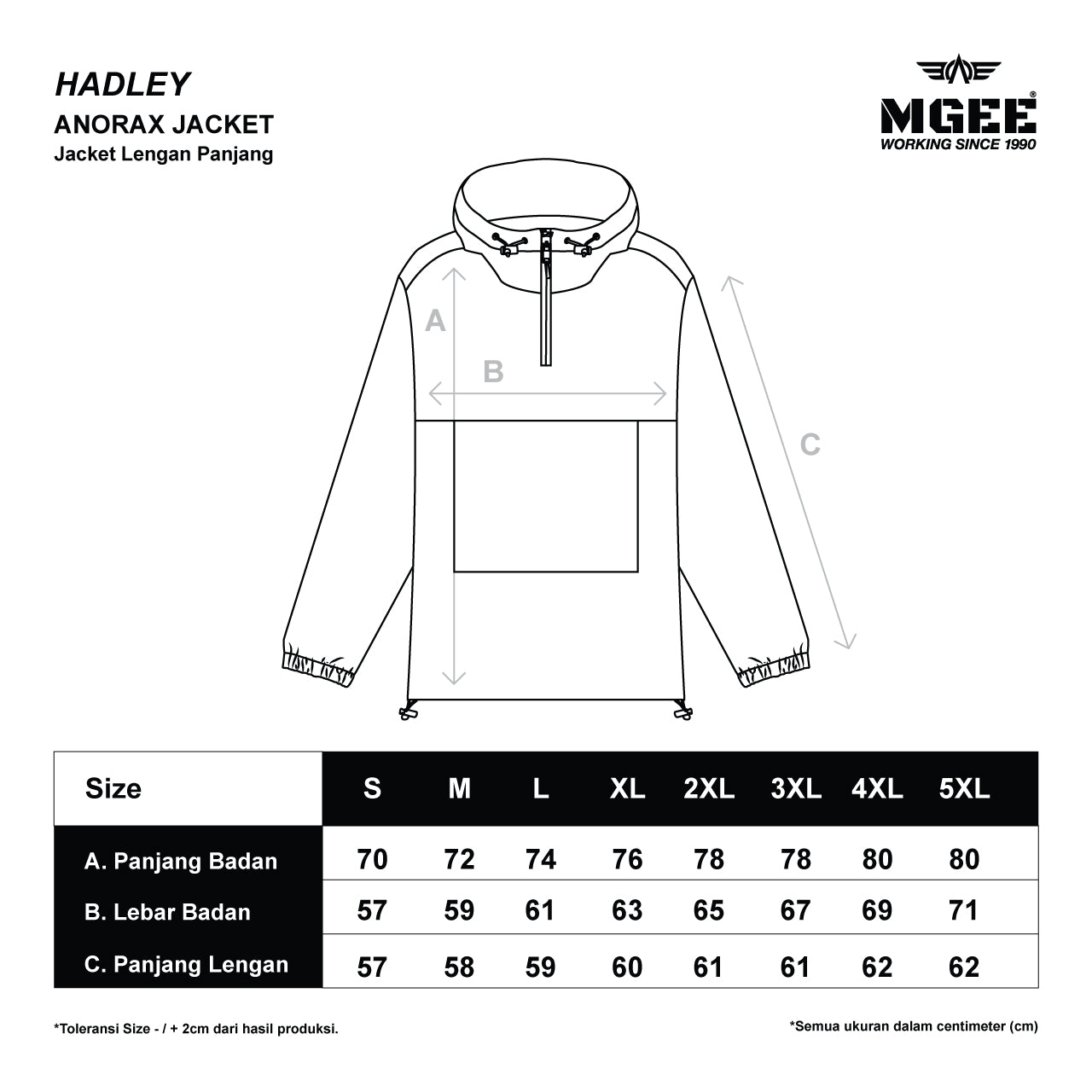 Jacket Outdoor Anorak Hadley