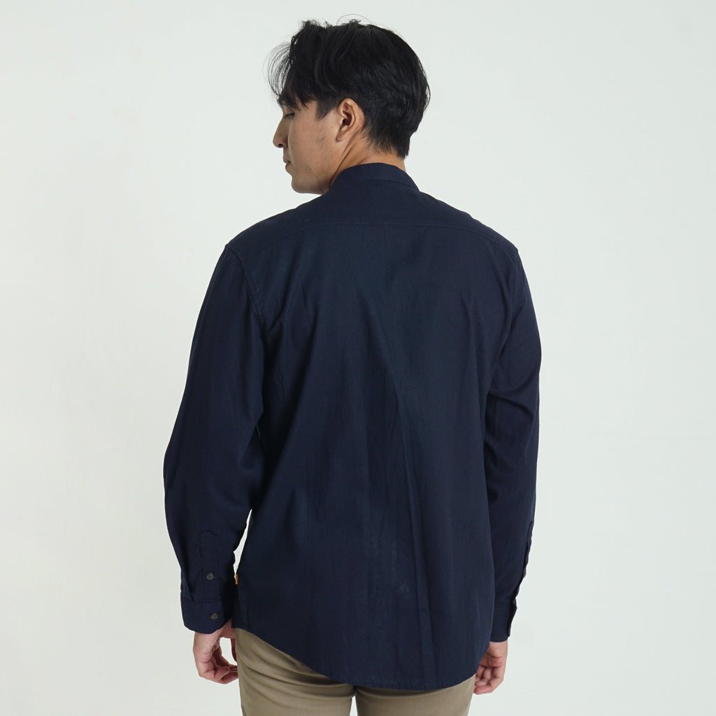 M.Gee Kemeja Koko Mgee Baju koko Terbaru Arkan C008 Navy