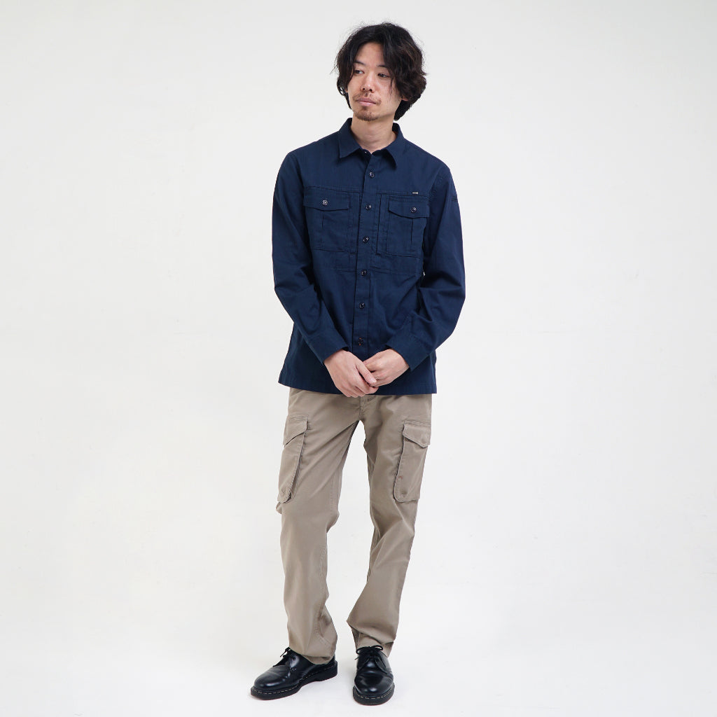 M.Gee Kemeja Kerja Outdoor Lengan Panjang GORDON C059 NAVY