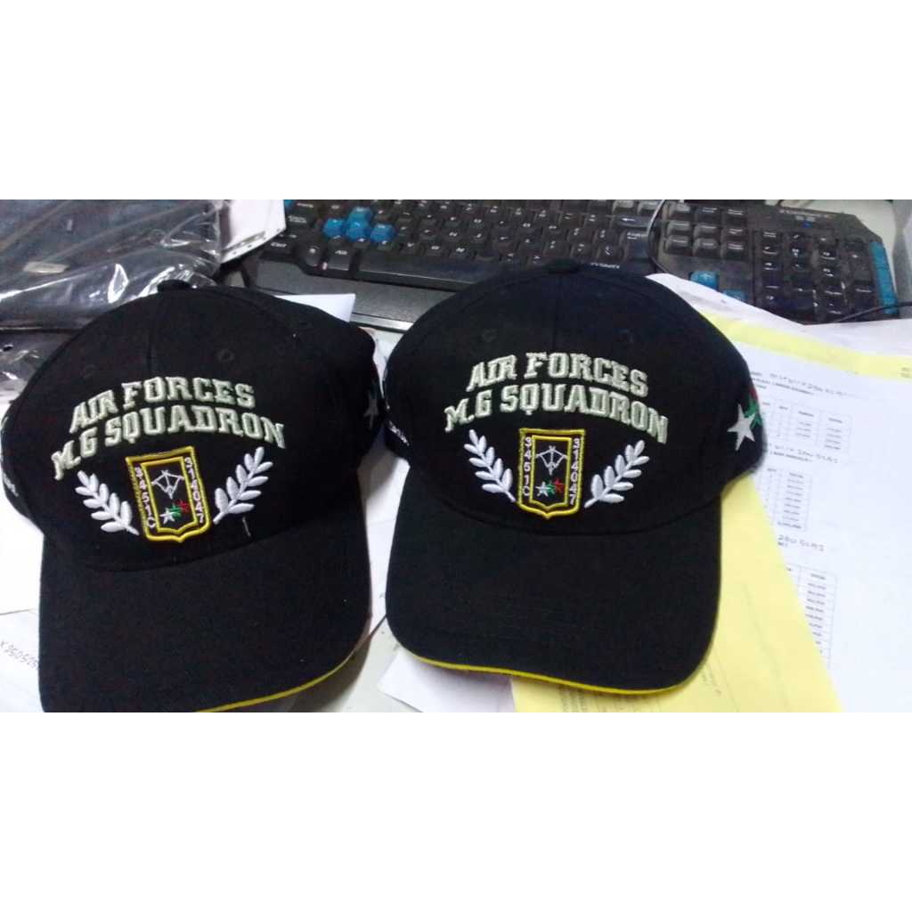 M.Gee Topi Pria Original Casual Trucker Mgee Hatch C002 Black