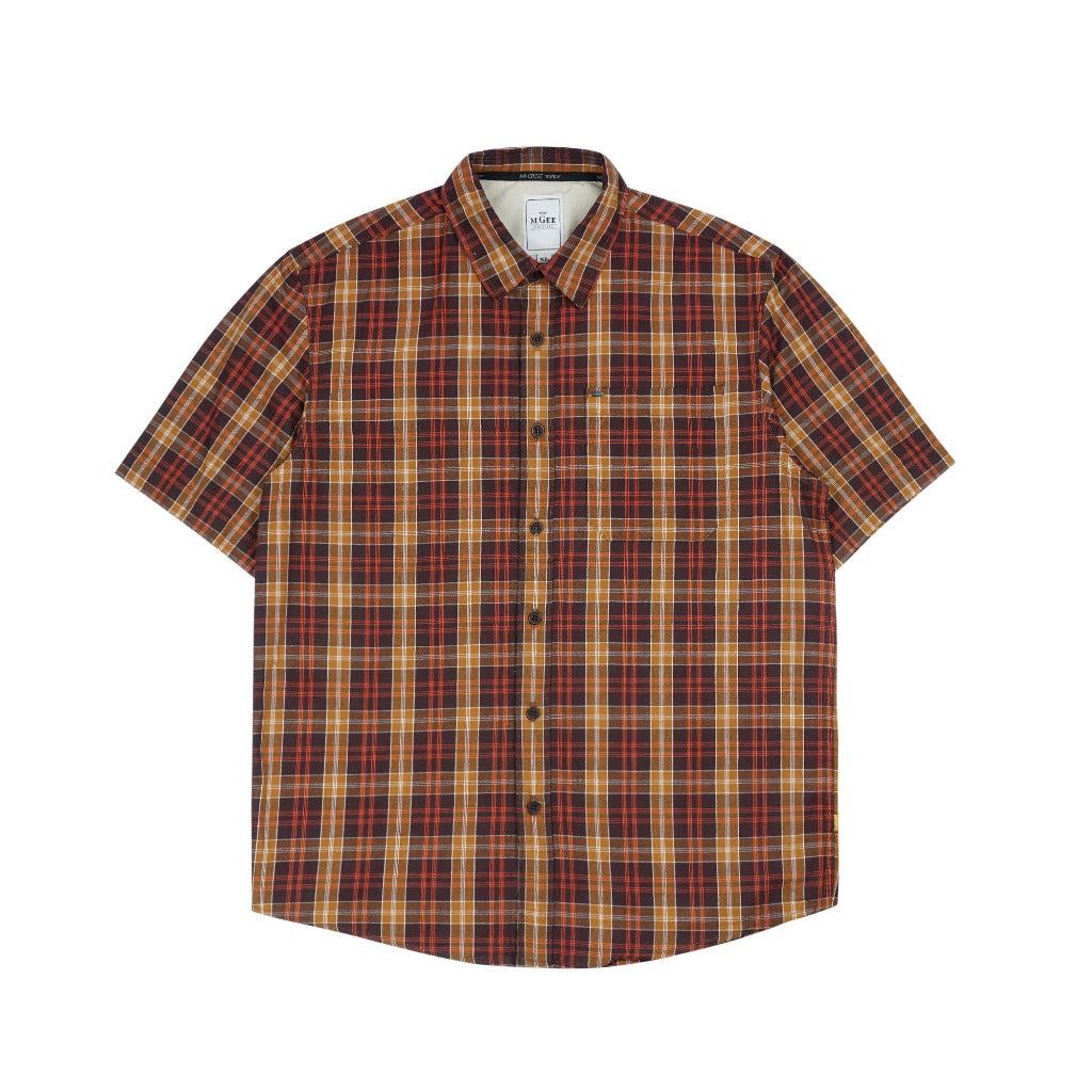 Kemeja Lengan Pendek Alto C161 Maroon