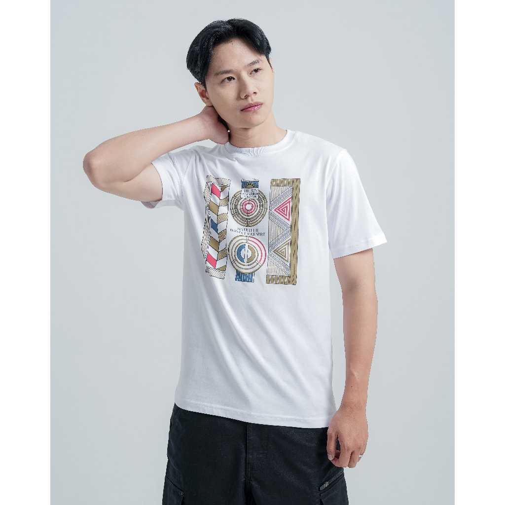 Kaos Pria T-Shirt OASIS White