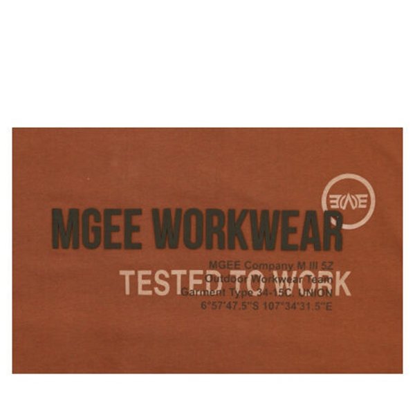 MGee T-Shirt Polos Pria Lengan Pendek OLIVER C124 BROWN - MGAIAR0071P.03A
