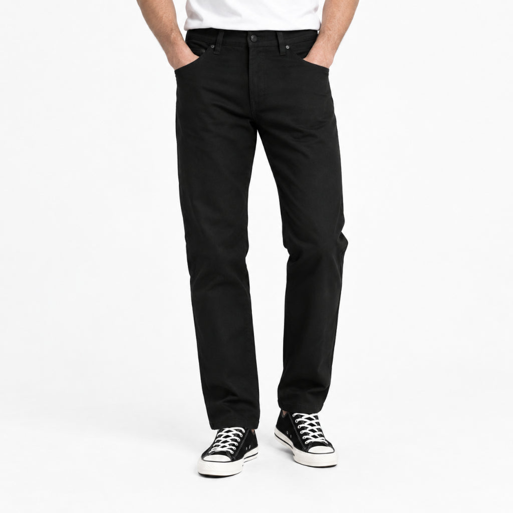 MGee Celana Chino Panjang Pria Chinos M Gee Vincent C016 Black - MGBCBR0008.01A