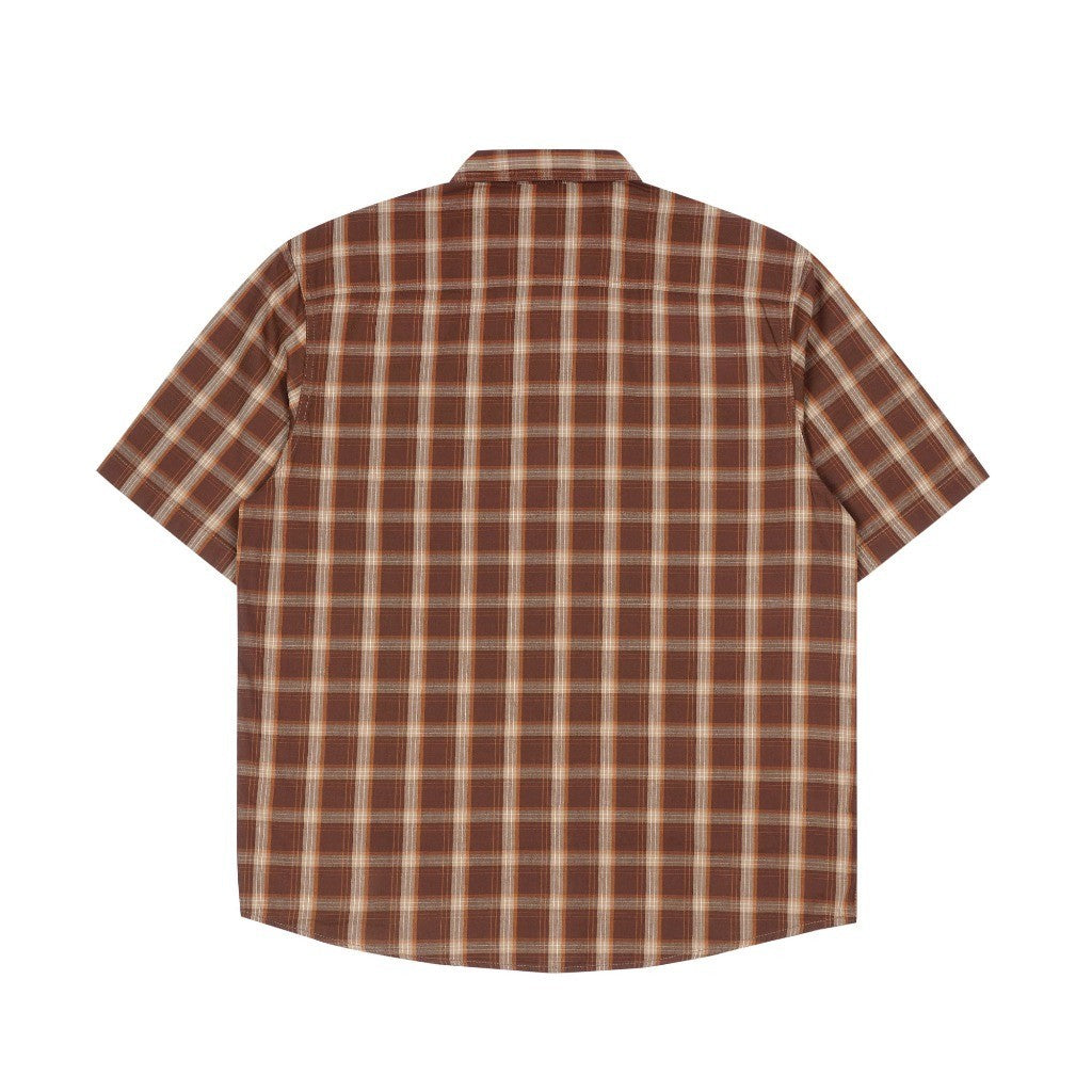 Kemeja Lengan Pendek Alto C162 Brown
